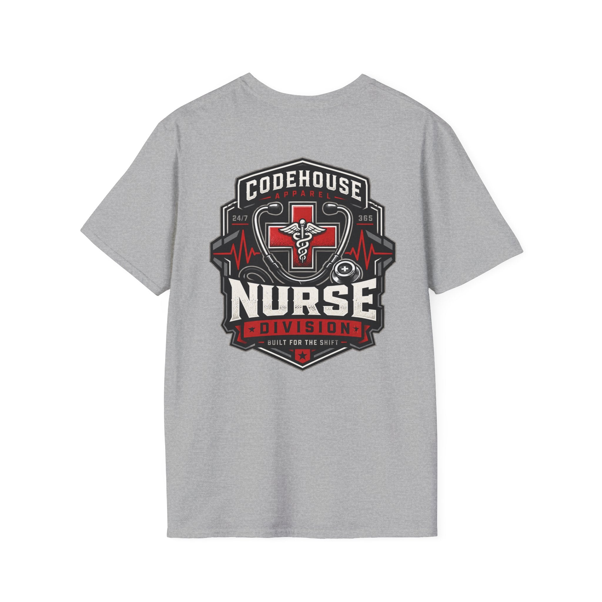 Nurse Division Tactical Graphic Tee – Built for the Shift