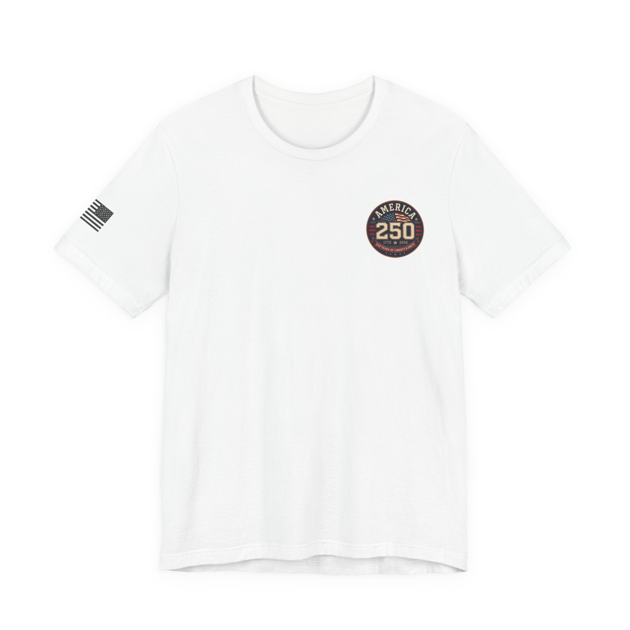250th Anniversary United States T-Shirt — Patriotic Eagle American Flag Tee