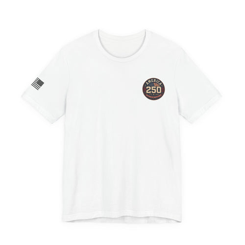 250th Anniversary United States T-Shirt — Patriotic Eagle American Flag Tee