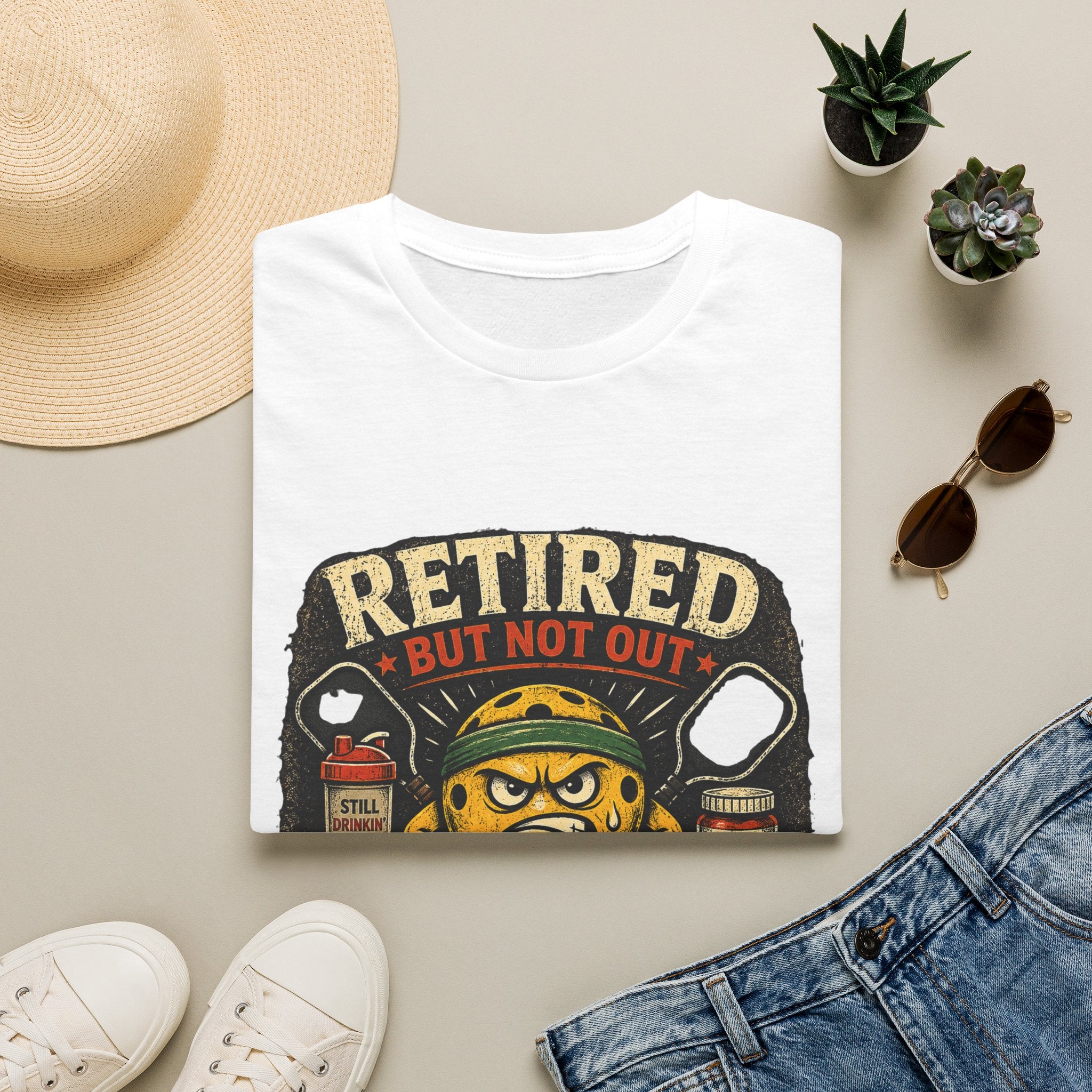 Retired But Not Out Pickleball T-Shirt