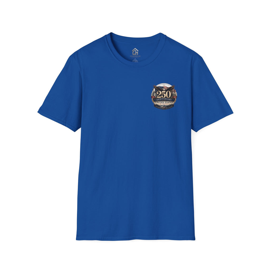 250 Years of Freedom Military Patriotic Graphic Tee