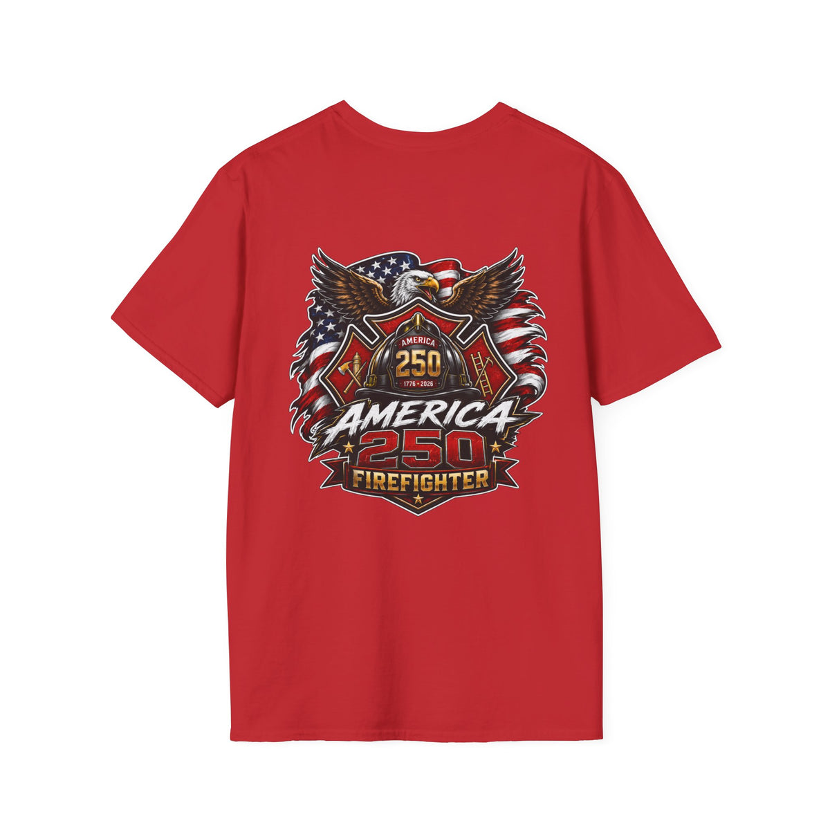 America 250 Firefighter Shirt