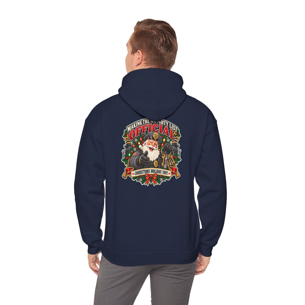 Christmas Corrections Santa Naughty List Hoodie
