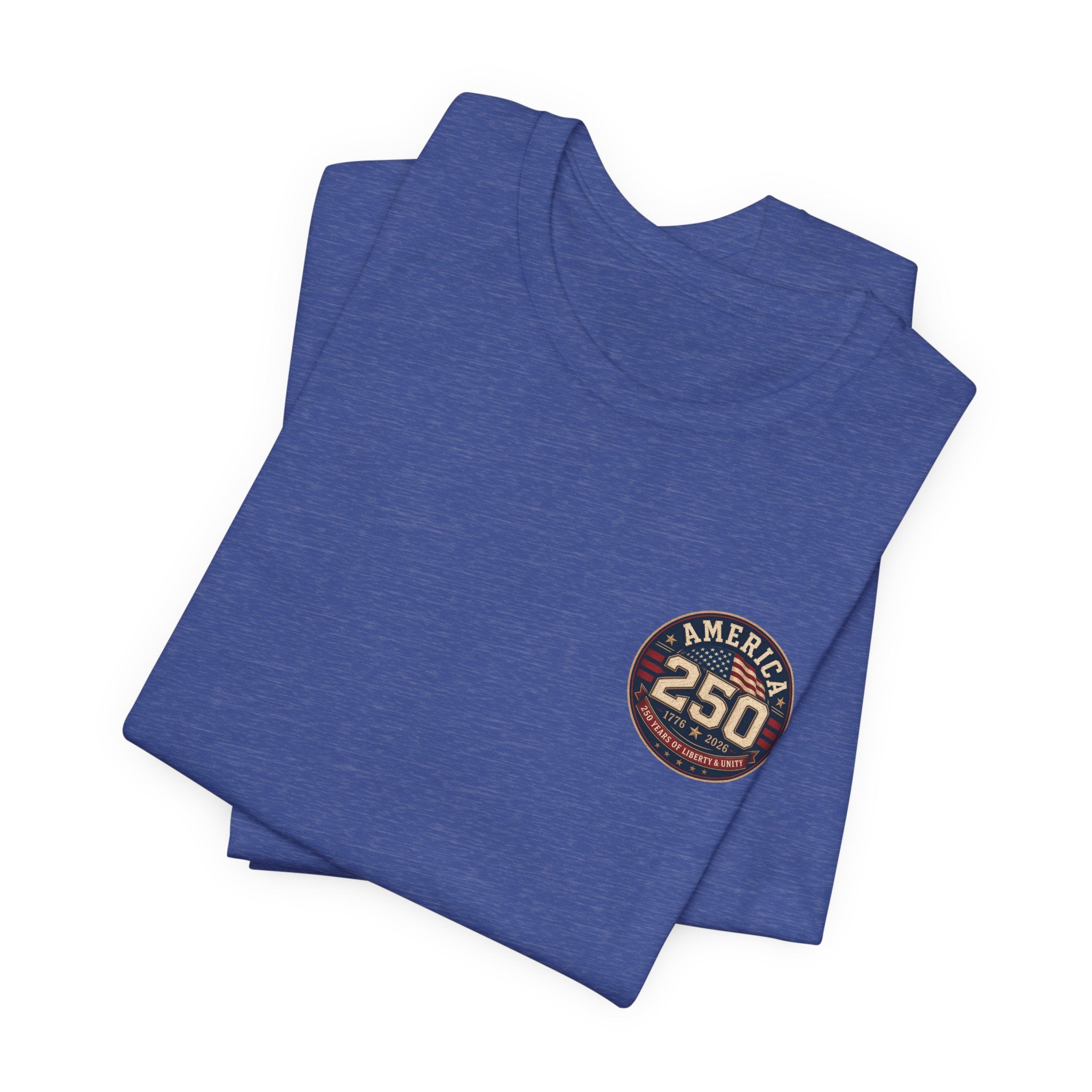 250th Anniversary USA T‑Shirt — American Eagle & Flag Commemorative Tee
