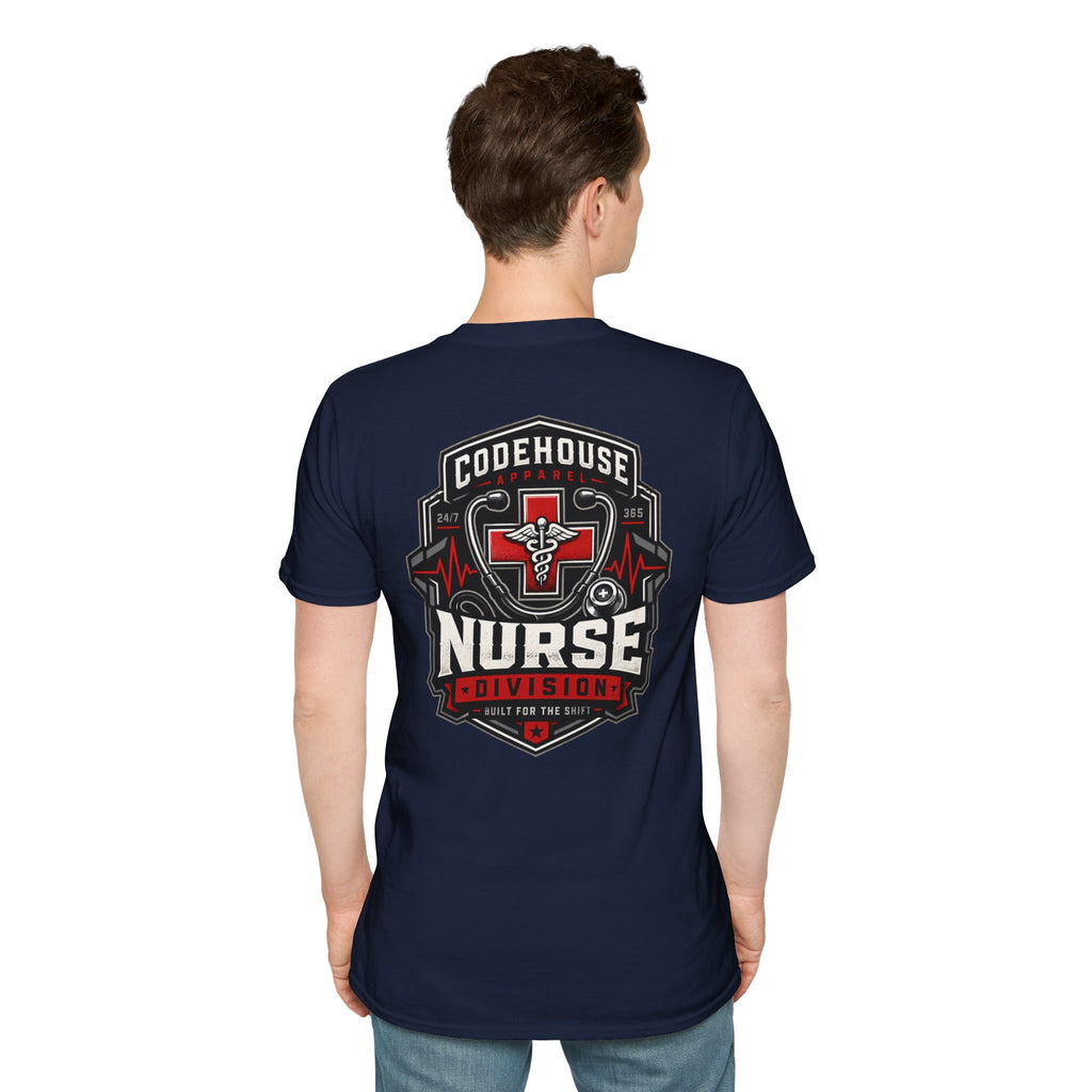 Nurse Division Tactical Graphic Tee – Built for the Shift