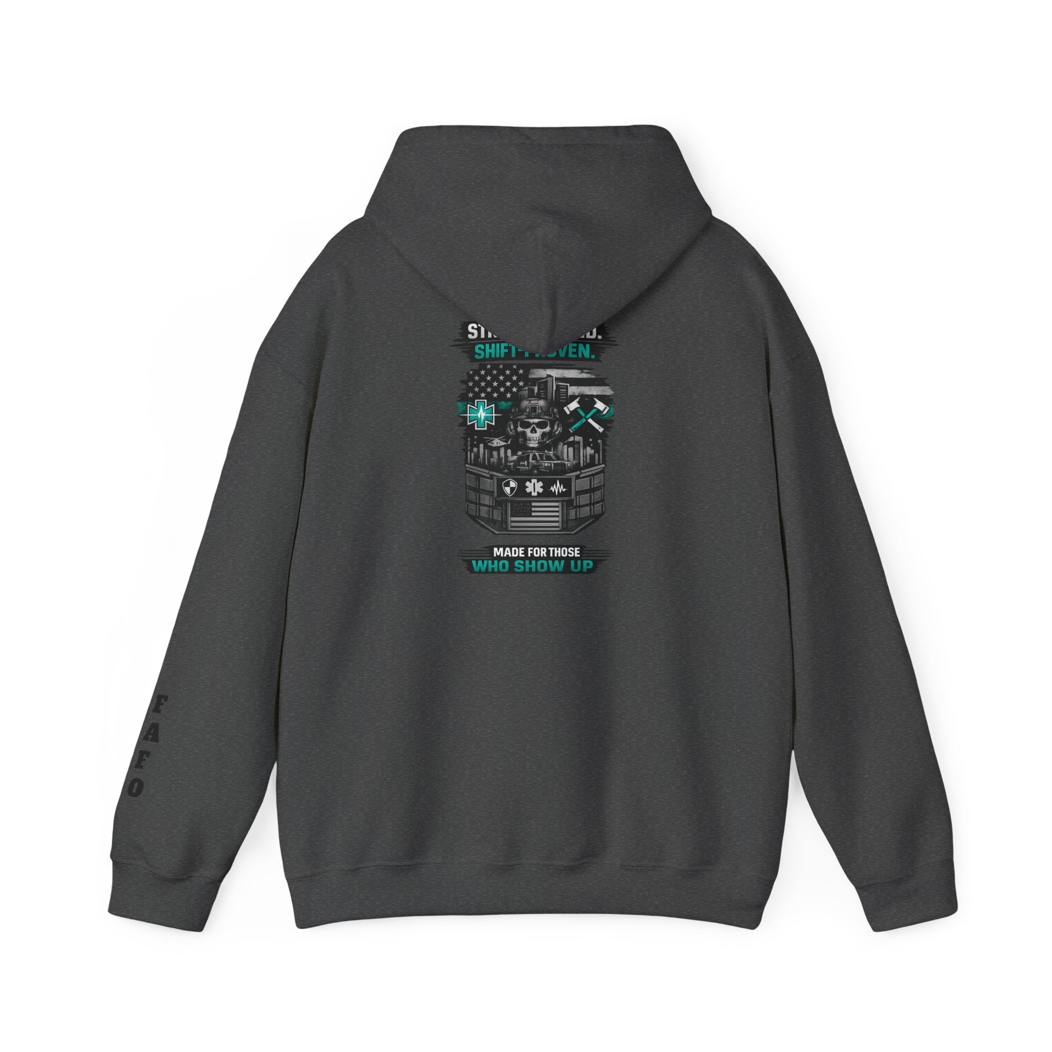 Retro EMS Hoodie — 'Made For Those Who Work Shift Work In EMS