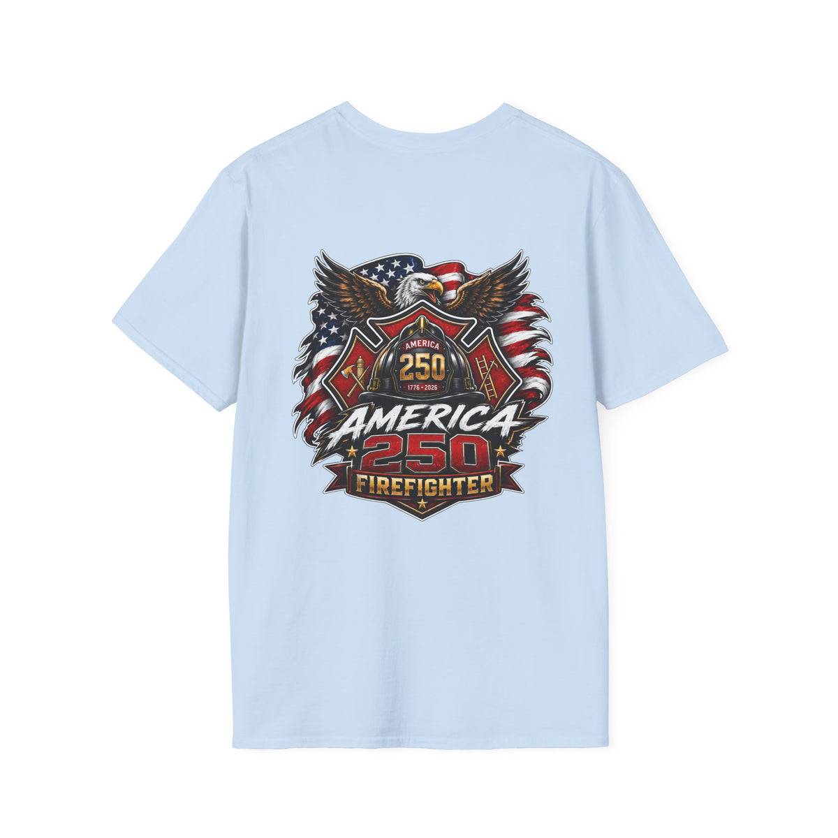 America 250 Firefighter Shirt