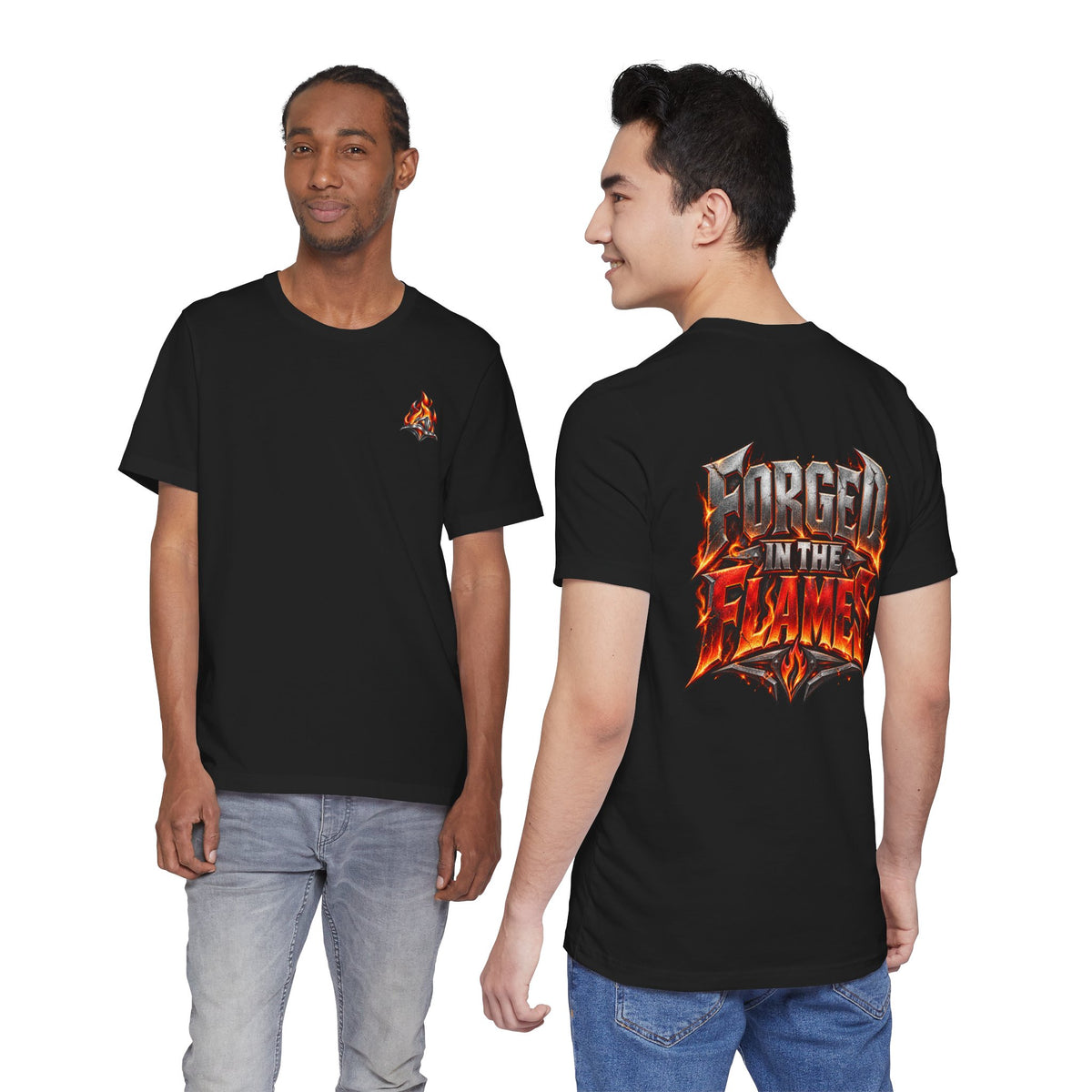 Fire Fighter "Forged in the Flames" T-Shirt