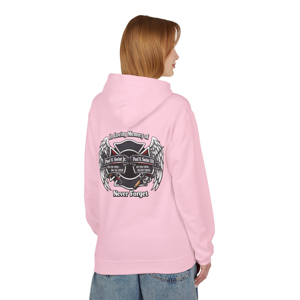 Memorial 'Never Forget' Hoodie — In Loving Memory Tribute Sweatshirt