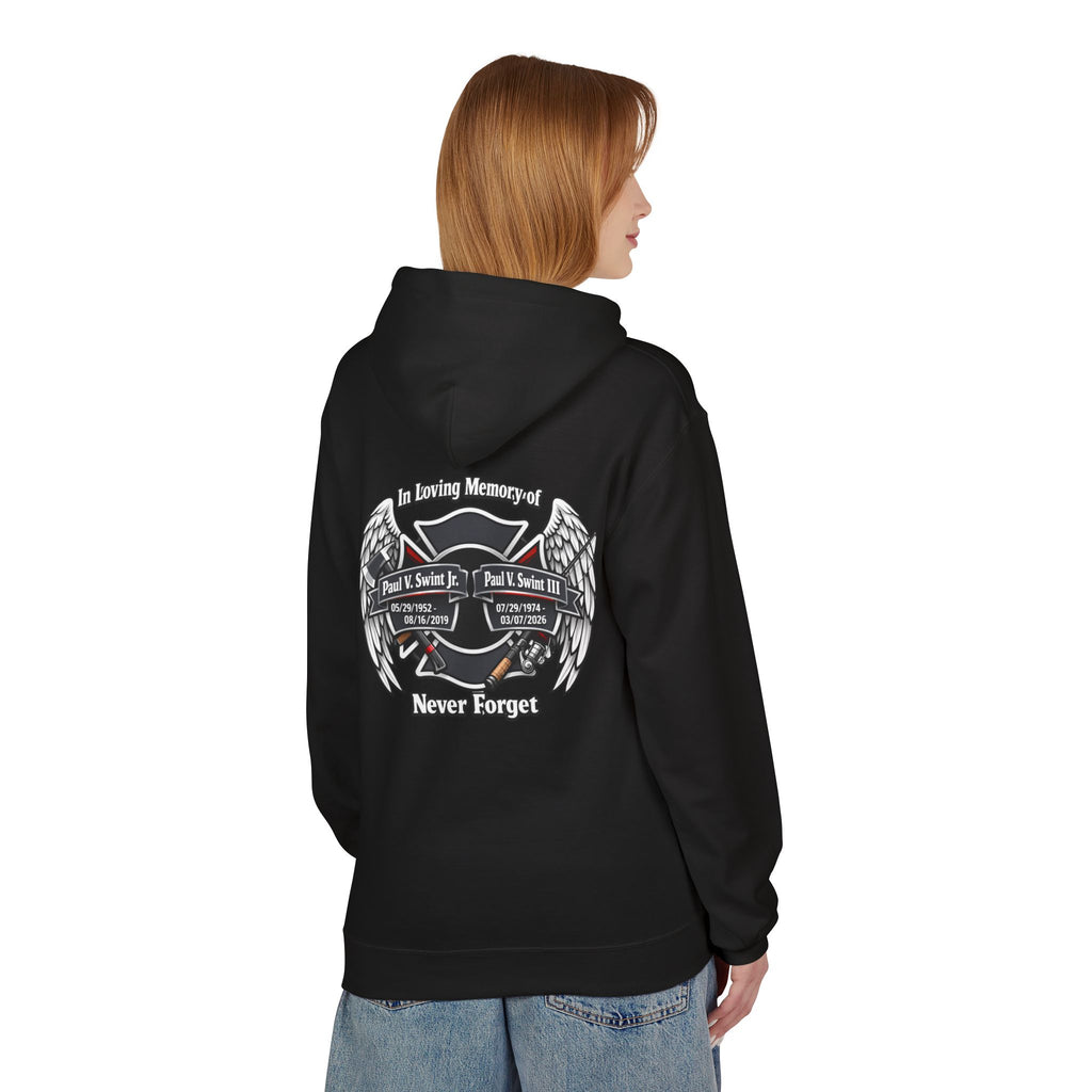 Memorial 'Never Forget' Hoodie — In Loving Memory Tribute Sweatshirt