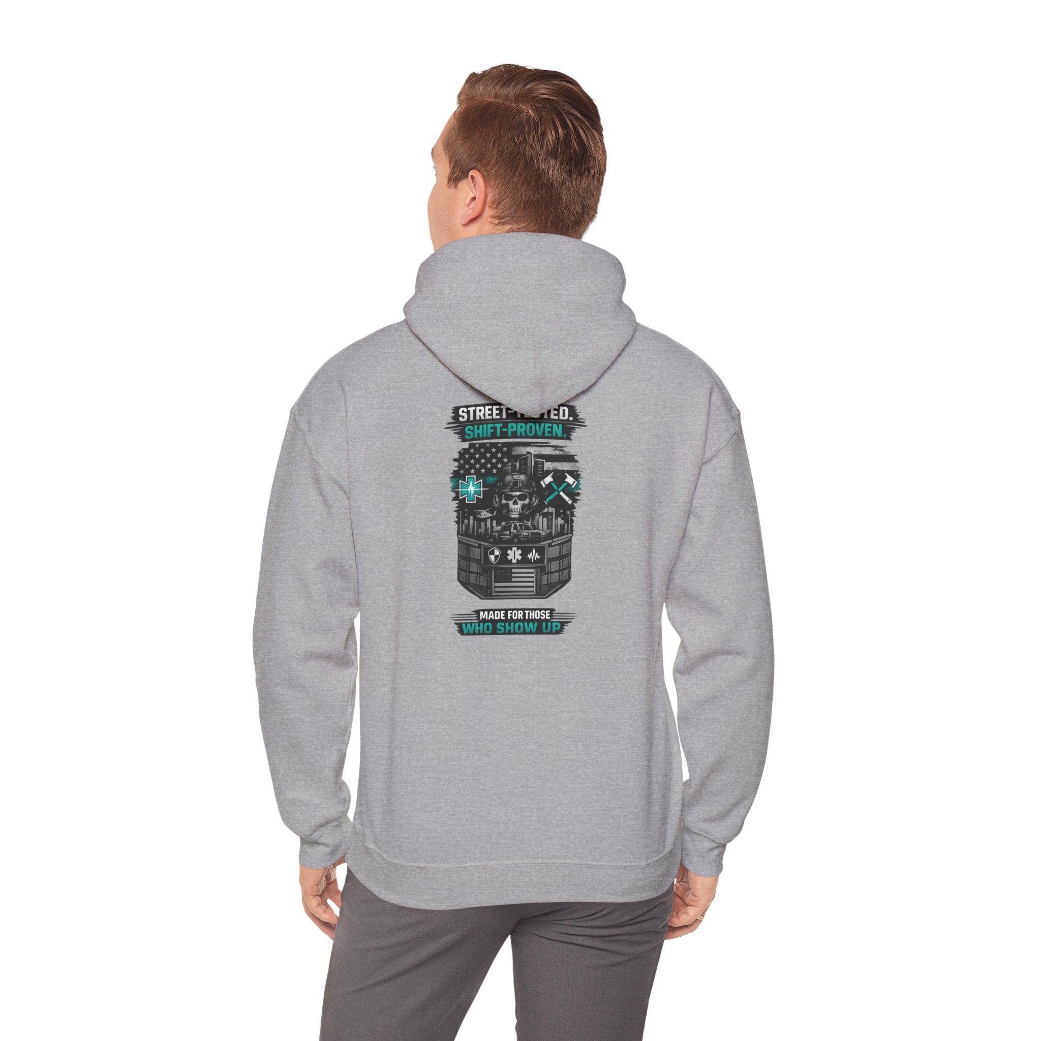 Retro EMS Hoodie — 'Made For Those Who Work Shift Work In EMS