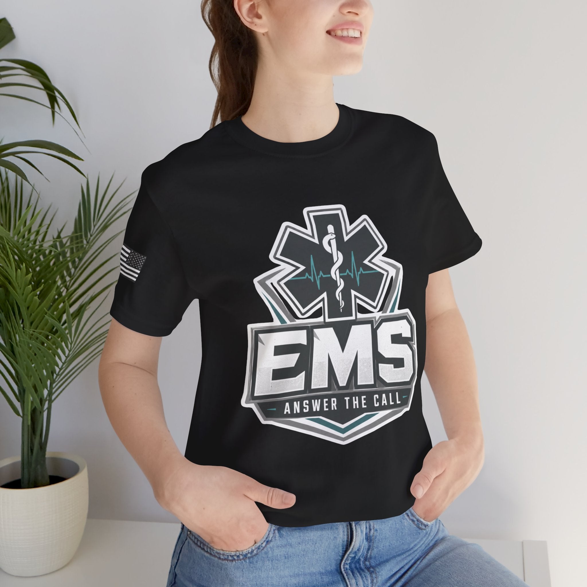 EMS 'Answer the Call' T-Shirt — Emergency Medical Services Star of Life Tee
