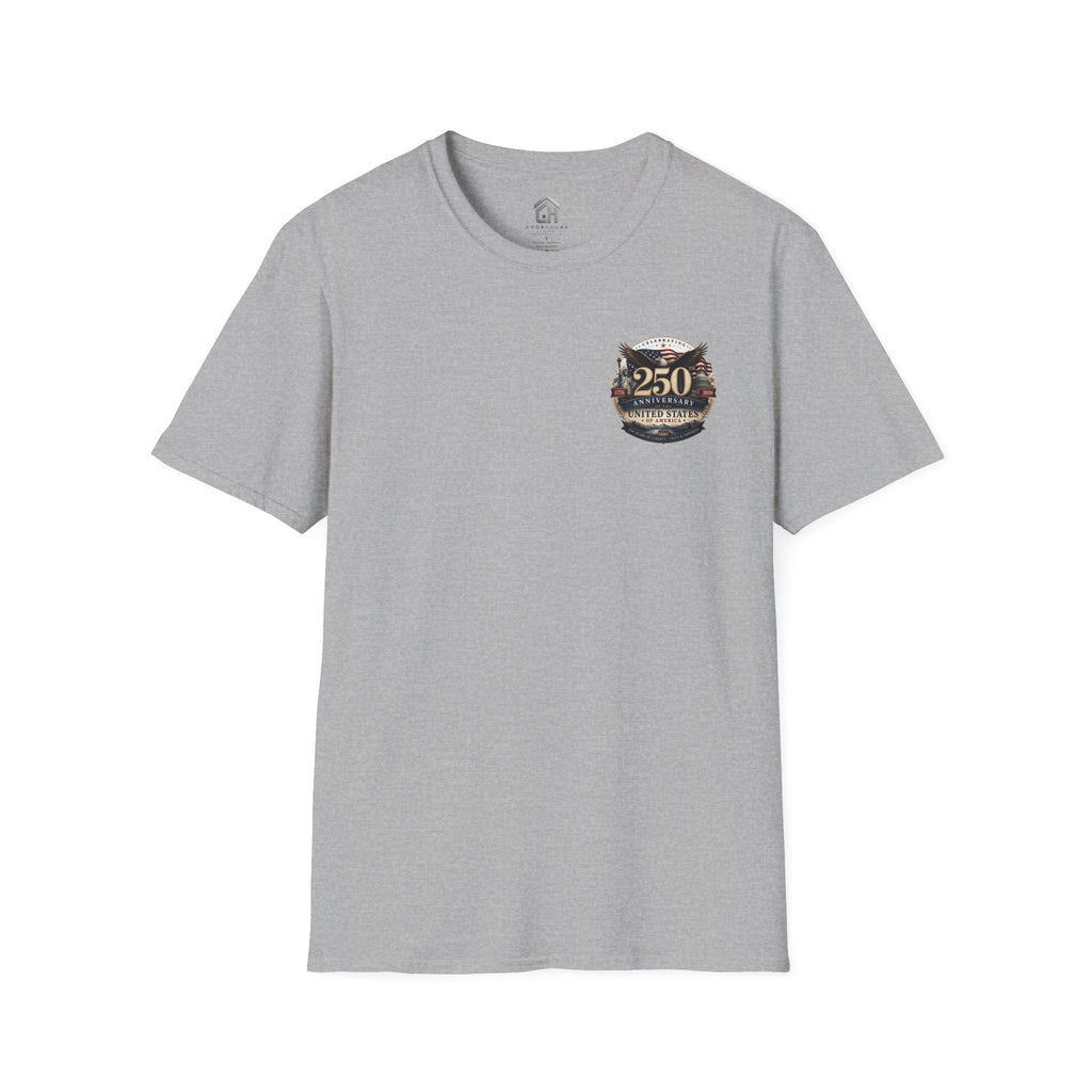 250 Years of Freedom Military Patriotic Graphic Tee