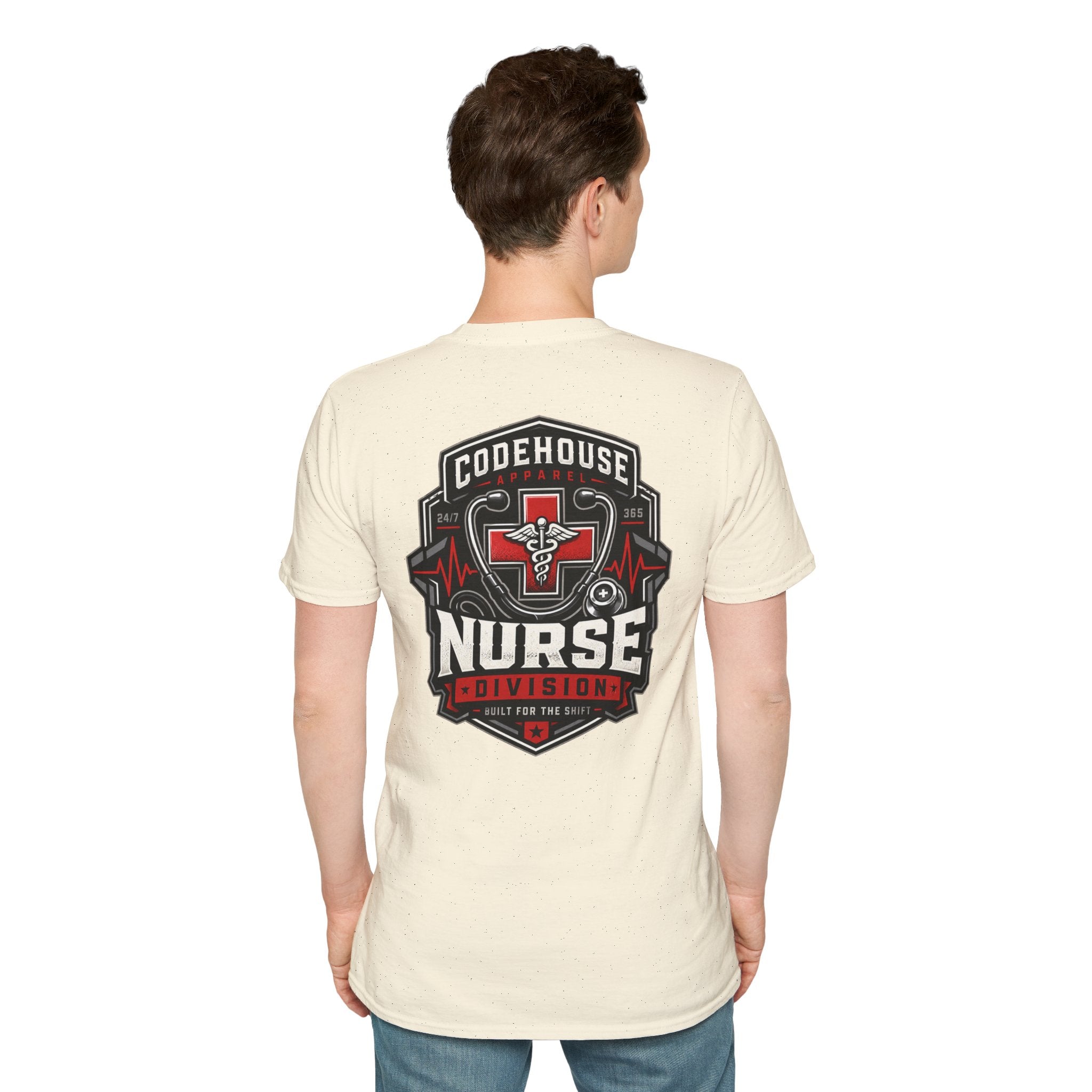 Nurse Division Tactical Graphic Tee – Built for the Shift