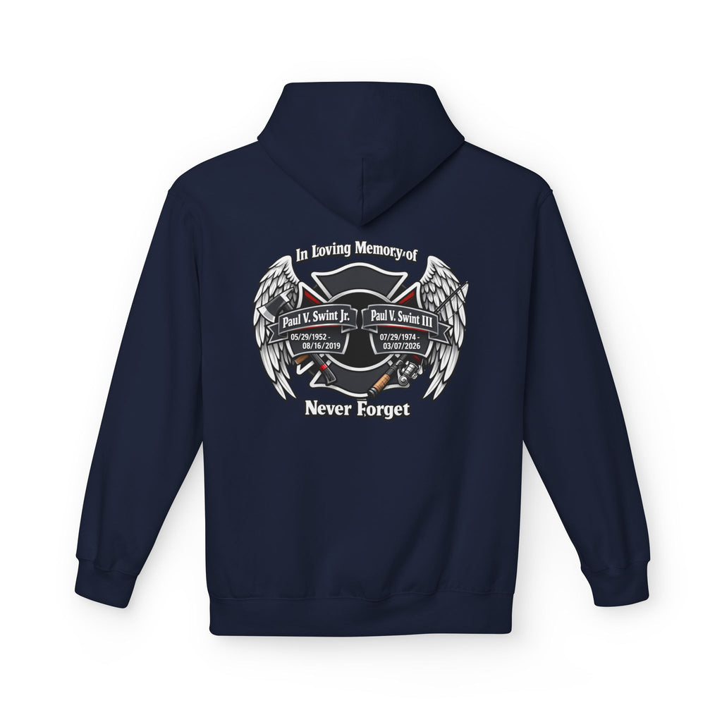 Memorial 'Never Forget' Hoodie — In Loving Memory Tribute Sweatshirt
