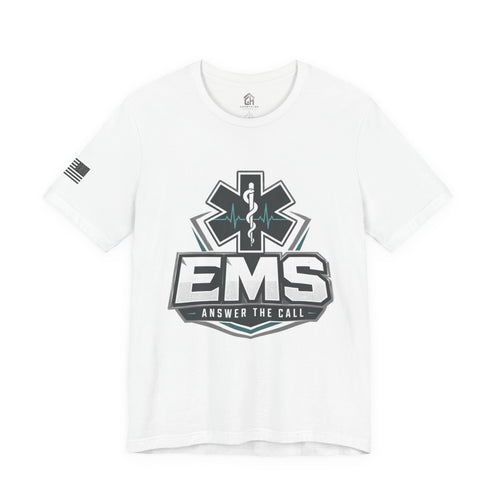 EMS 'Answer the Call' T-Shirt — Emergency Medical Services Star of Life Tee