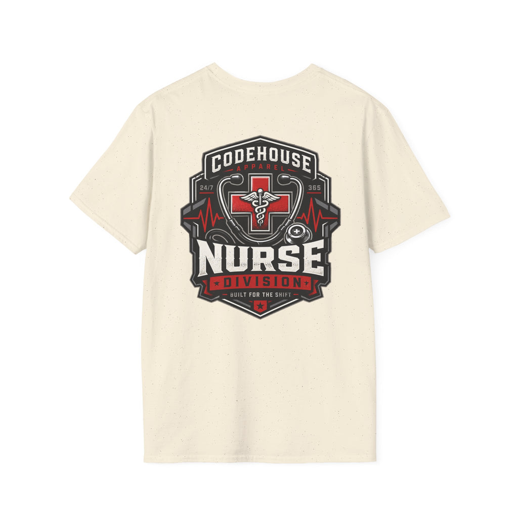 Nurse Division Tactical Graphic Tee – Built for the Shift