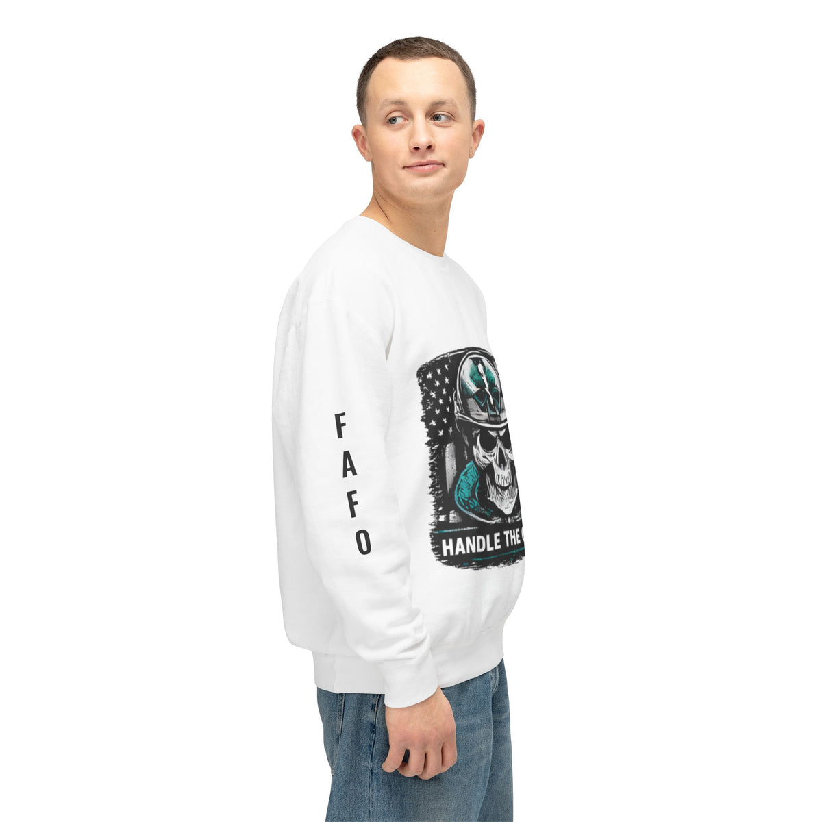 Military Handle The Chaos Sweatshirt