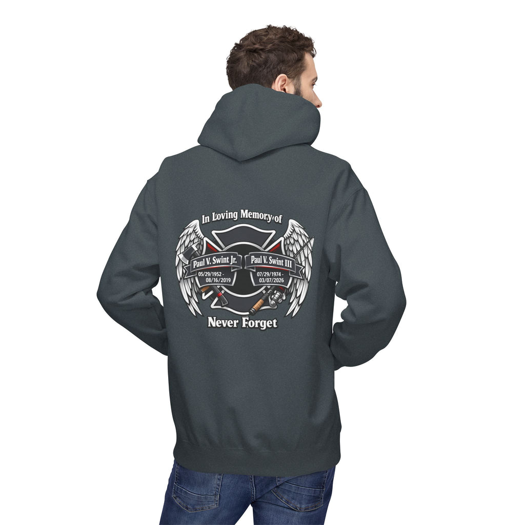 Memorial 'Never Forget' Hoodie — In Loving Memory Tribute Sweatshirt