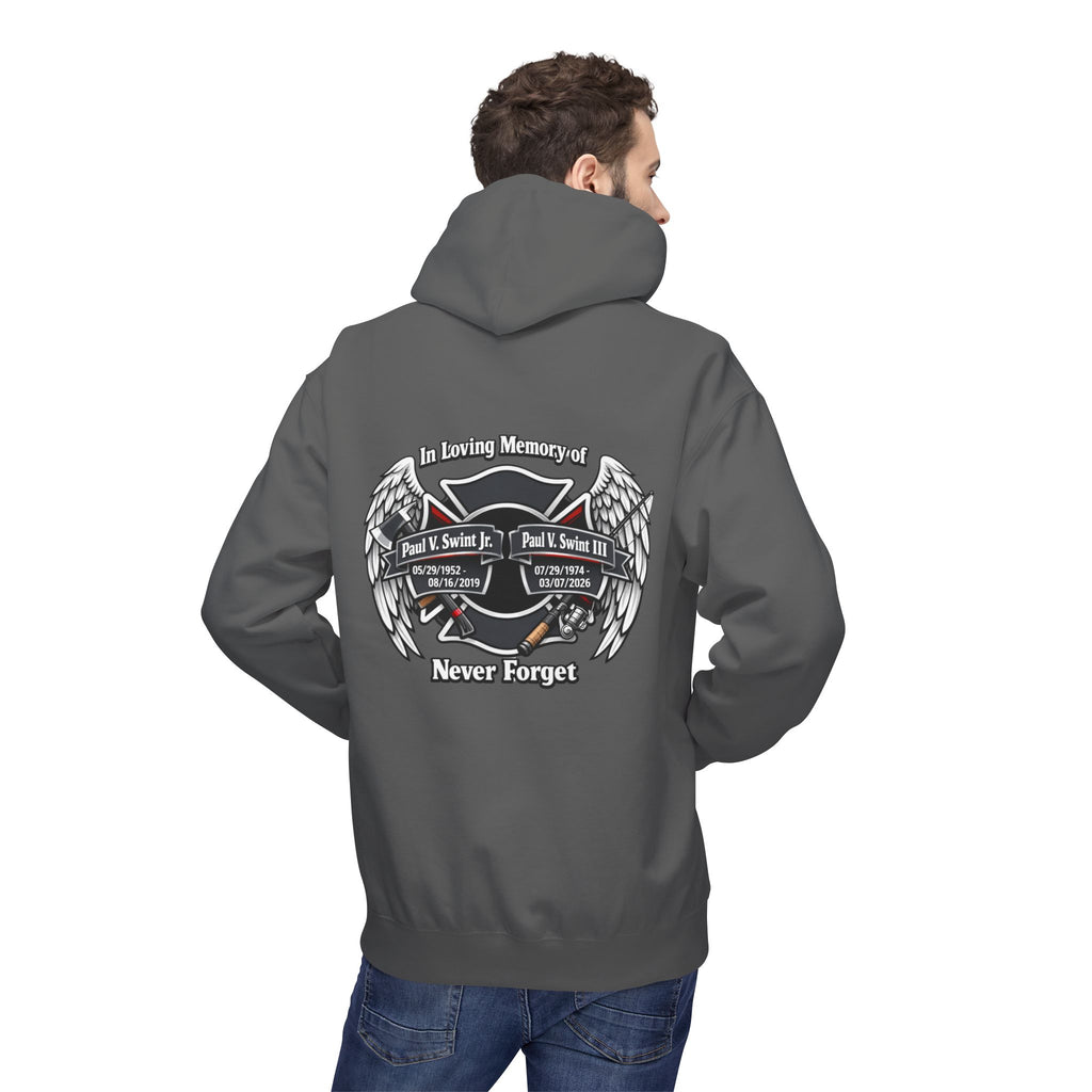 Memorial 'Never Forget' Hoodie — In Loving Memory Tribute Sweatshirt