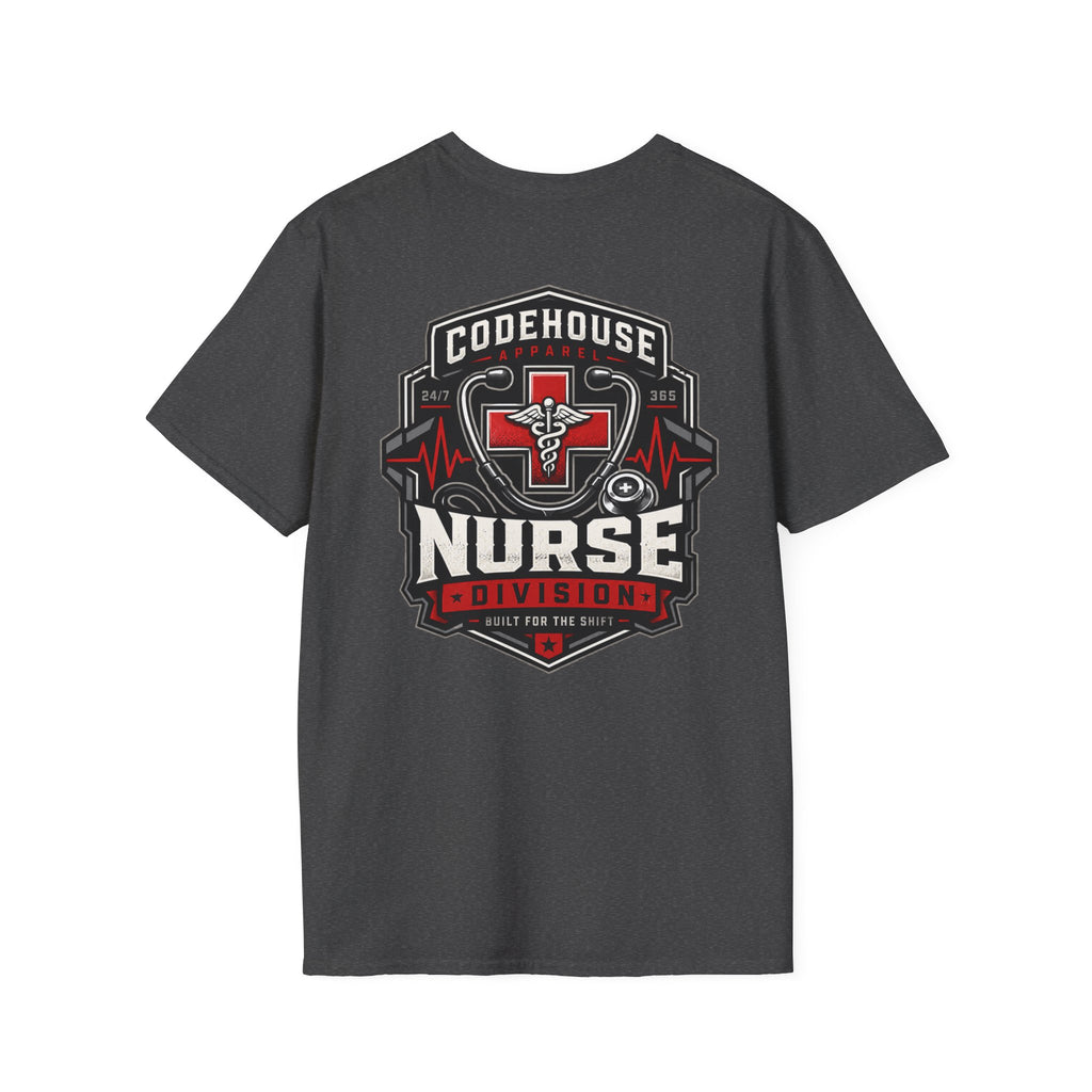 Nurse Division Tactical Graphic Tee – Built for the Shift