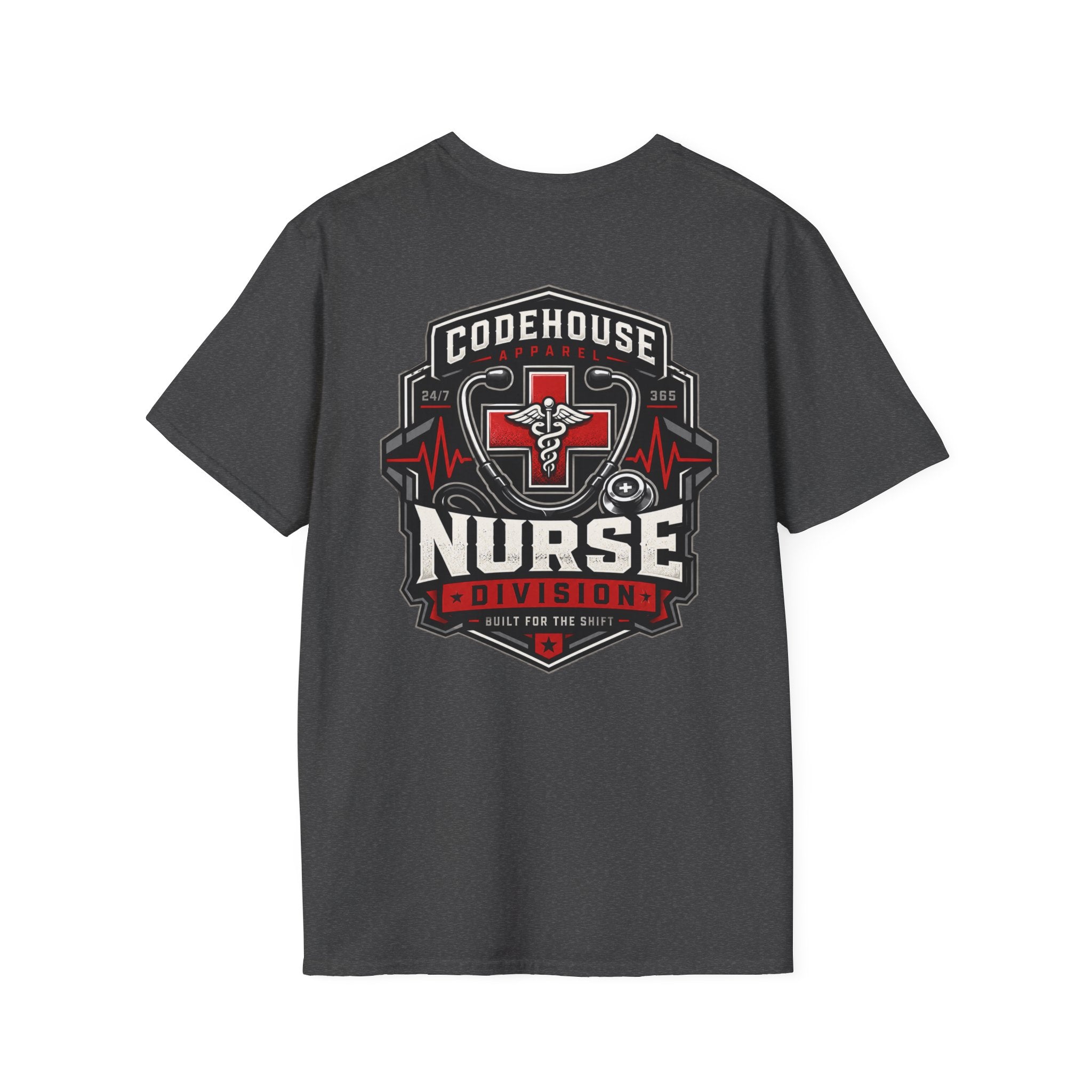 Nurse Division Tactical Graphic Tee – Built for the Shift