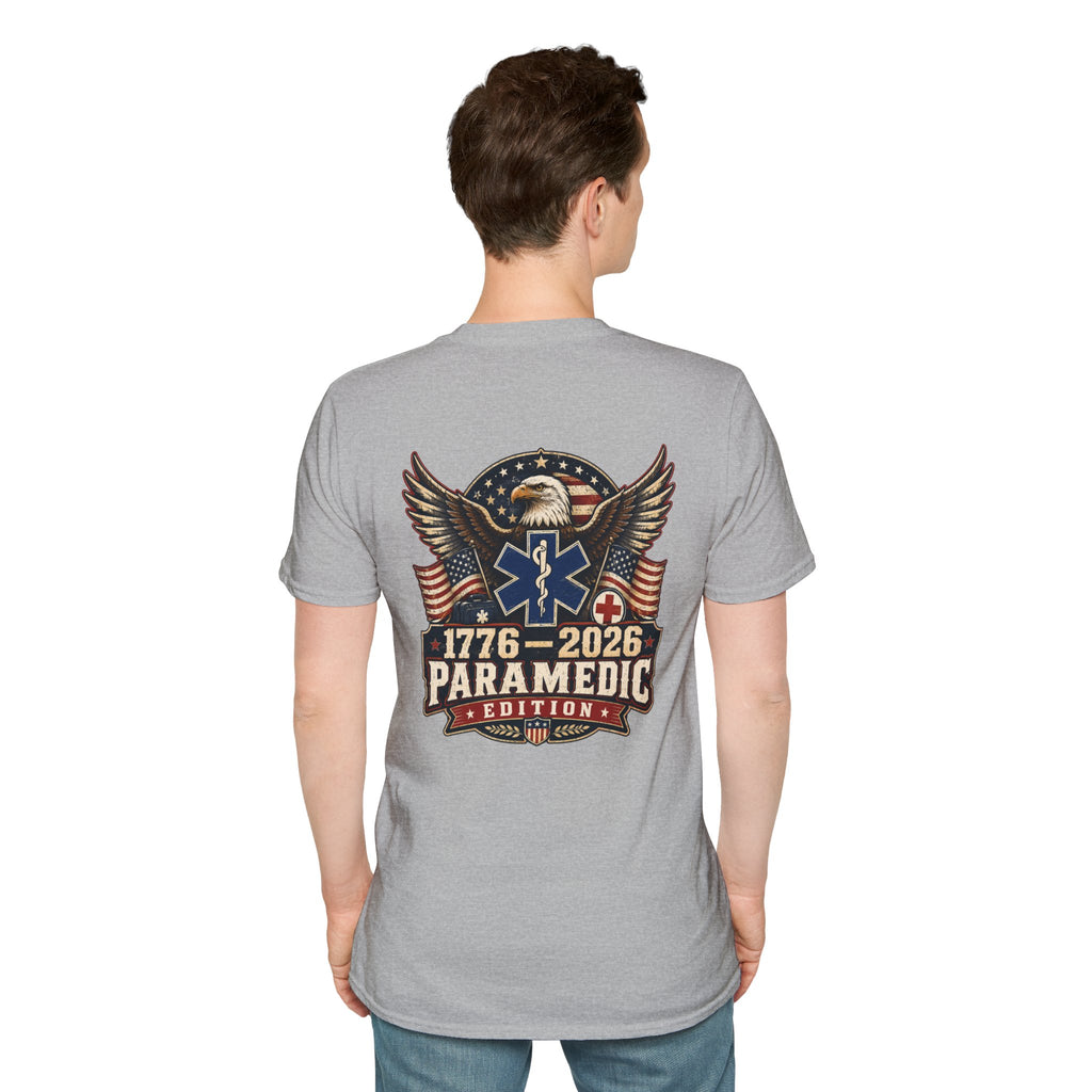 1776–2026 Paramedic Edition USA 250 Patriotic EMS Shirt