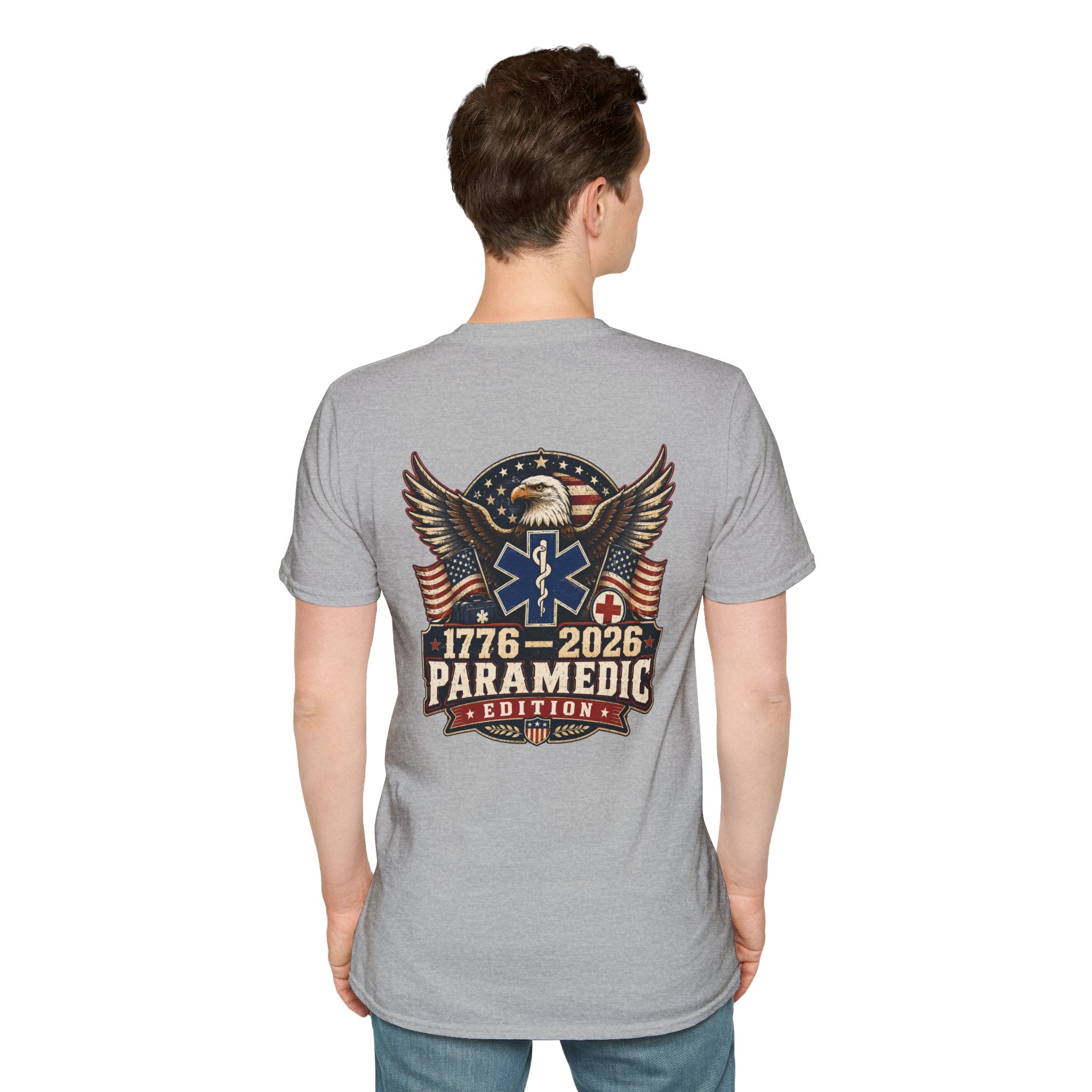 1776–2026 Paramedic Edition USA 250 Patriotic EMS Shirt