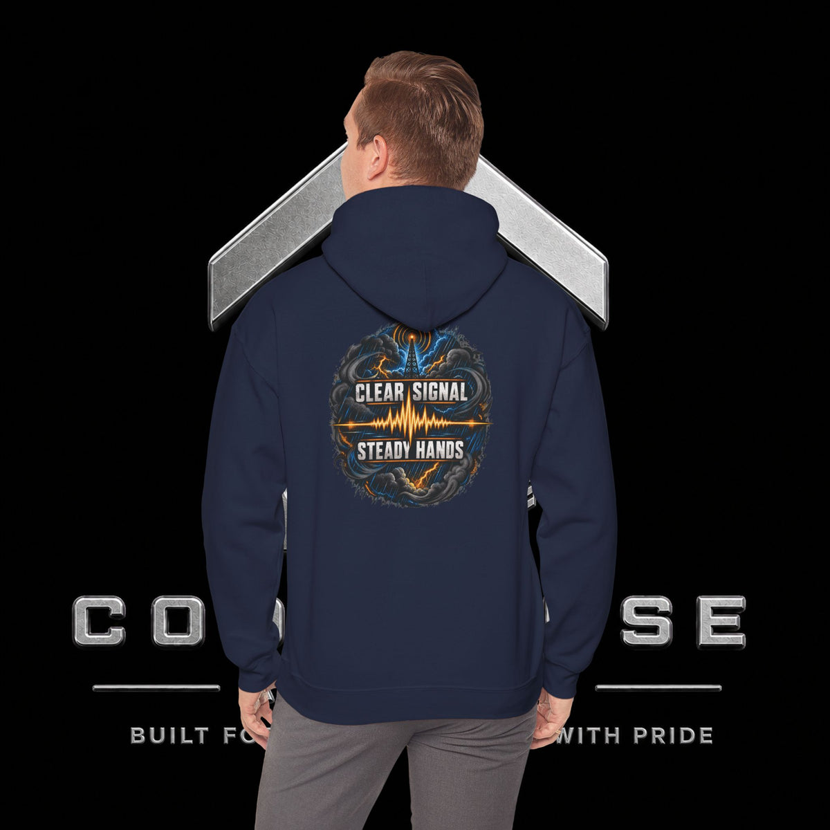 Clear Signal Steady Hands EMS Hoodie