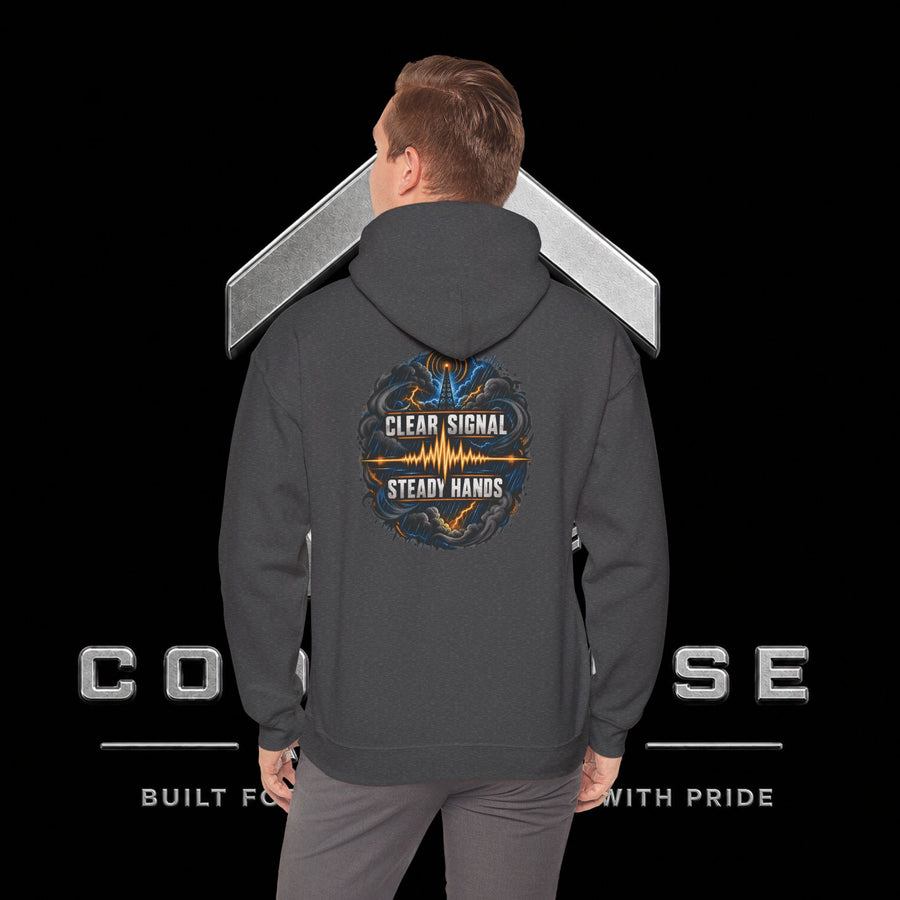 Clear Signal Steady Hands EMS Hoodie