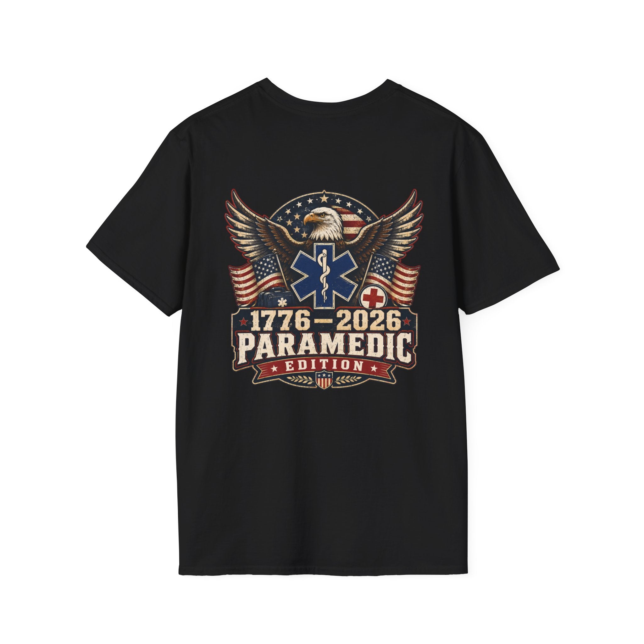 1776–2026 Paramedic Edition USA 250 Patriotic EMS Shirt