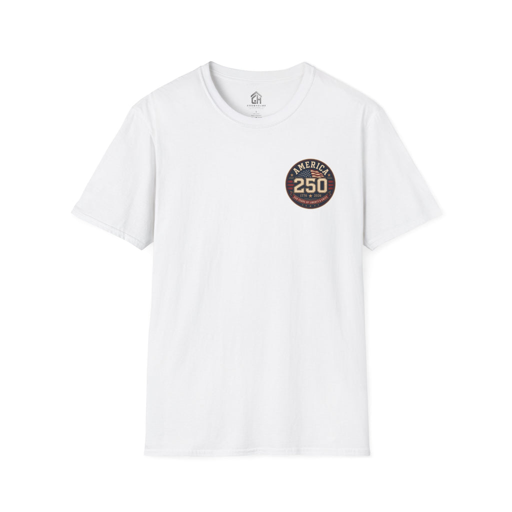 America 250 Firefighter Patriotic Graphic Tee