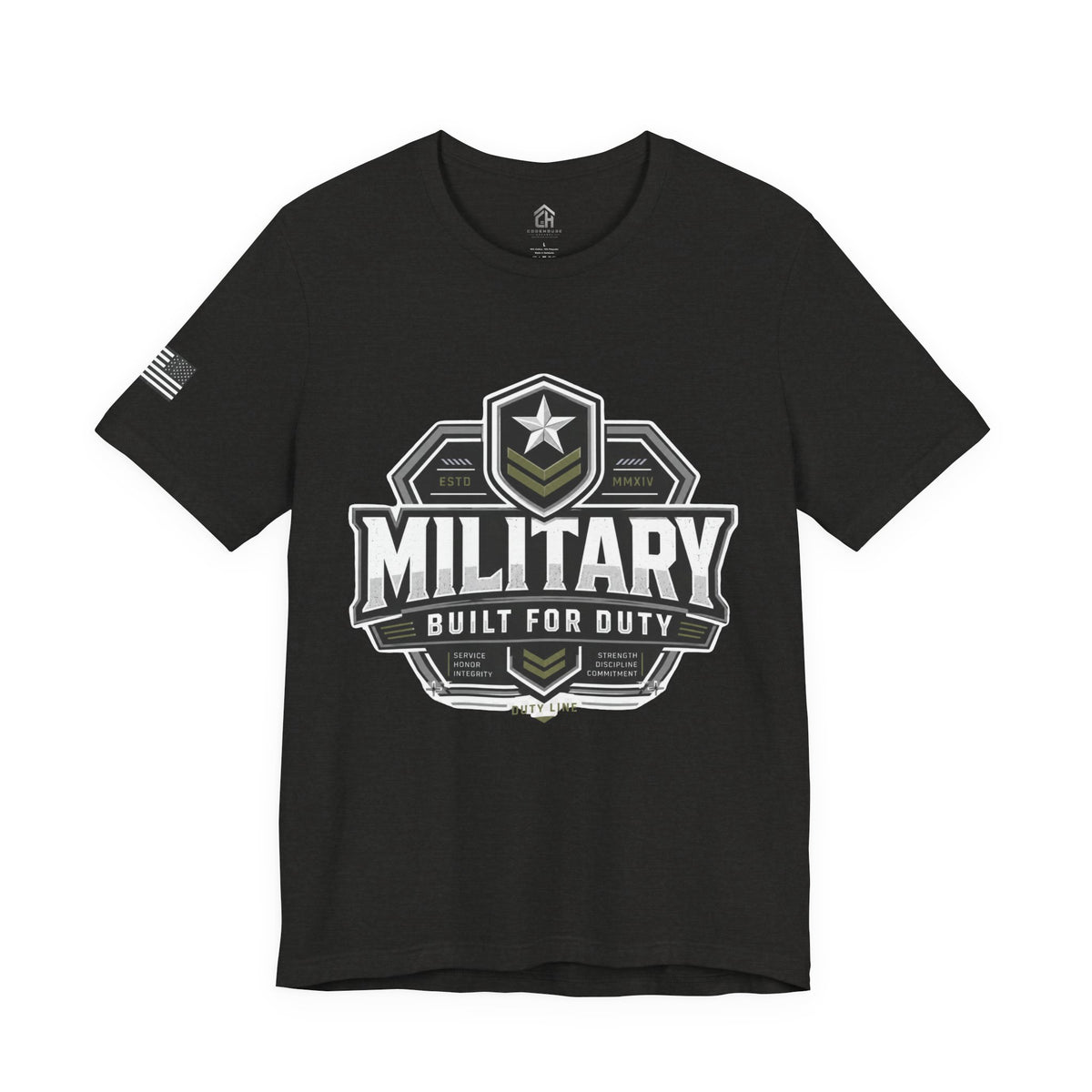 Built for Duty Military Tee