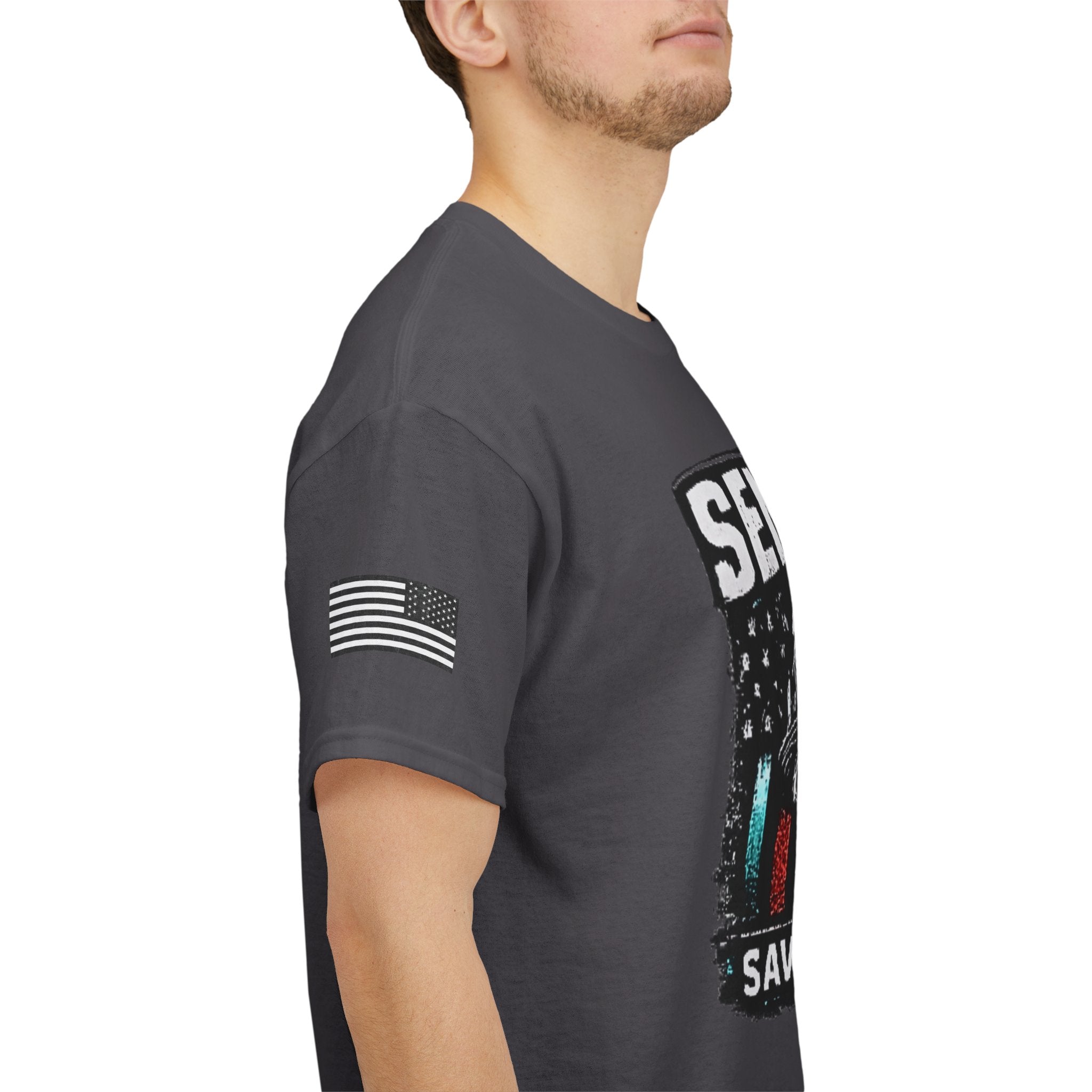 Send It Save Lives T‑Shirt — EMS/Paramedic Rescue Helmet Tee