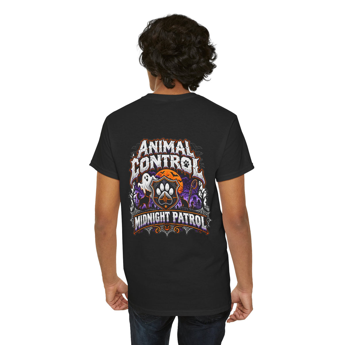 Halloween Animal Control "Midnight Patrol" T‑Shirt