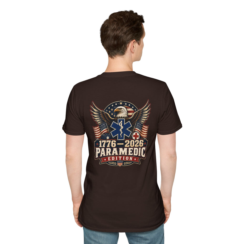 1776–2026 Paramedic Edition USA 250 Patriotic EMS Shirt