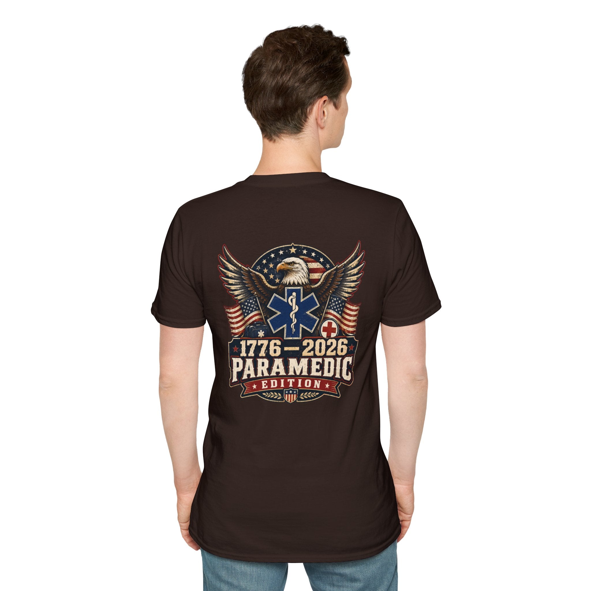 1776–2026 Paramedic Edition USA 250 Patriotic EMS Shirt
