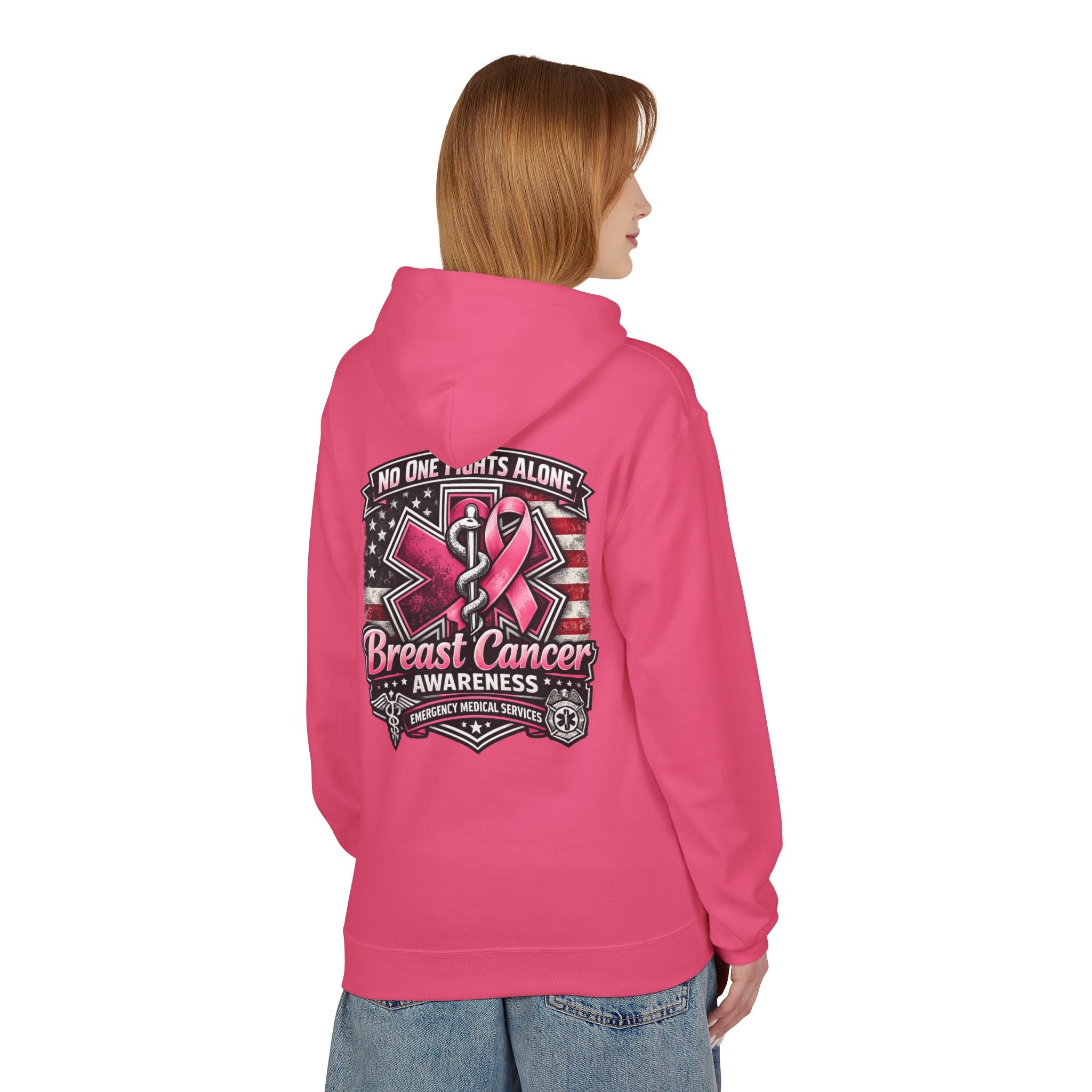 No One Fights Alone – Breast Cancer Awareness EMS