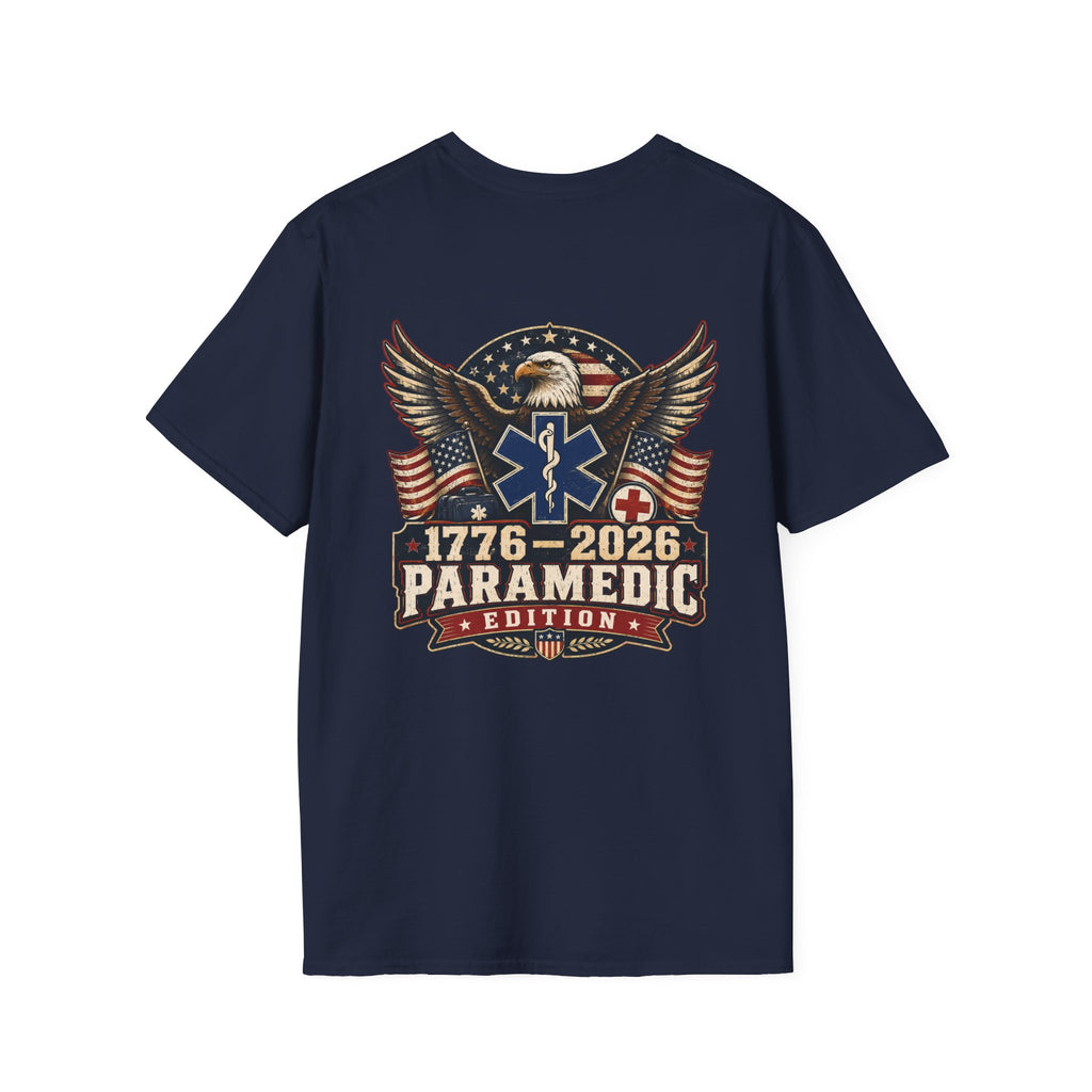 1776–2026 Paramedic Edition USA 250 Patriotic EMS Shirt