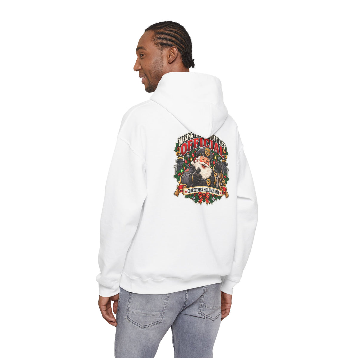 Christmas Corrections Santa Naughty List Hoodie