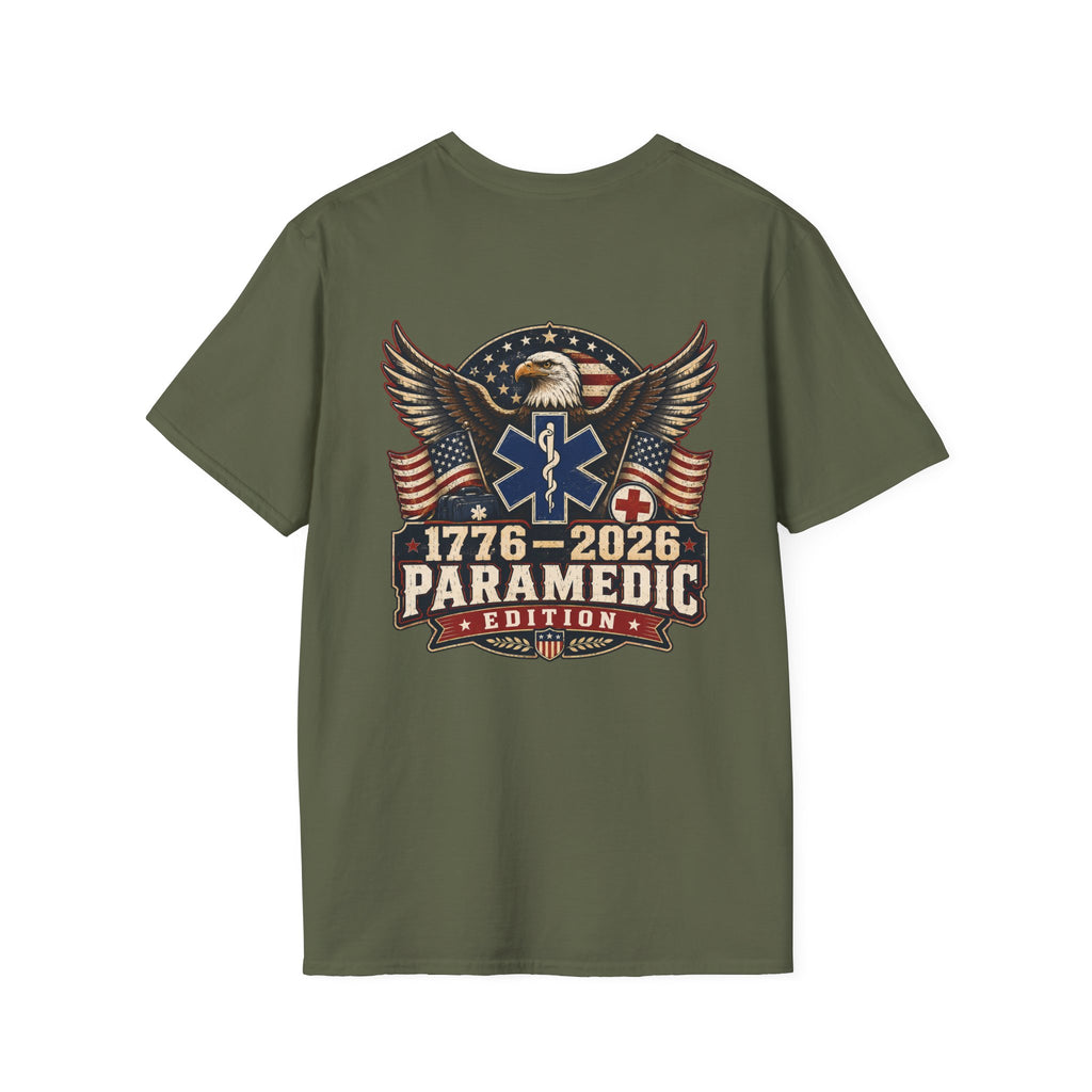 1776–2026 Paramedic Edition USA 250 Patriotic EMS Shirt