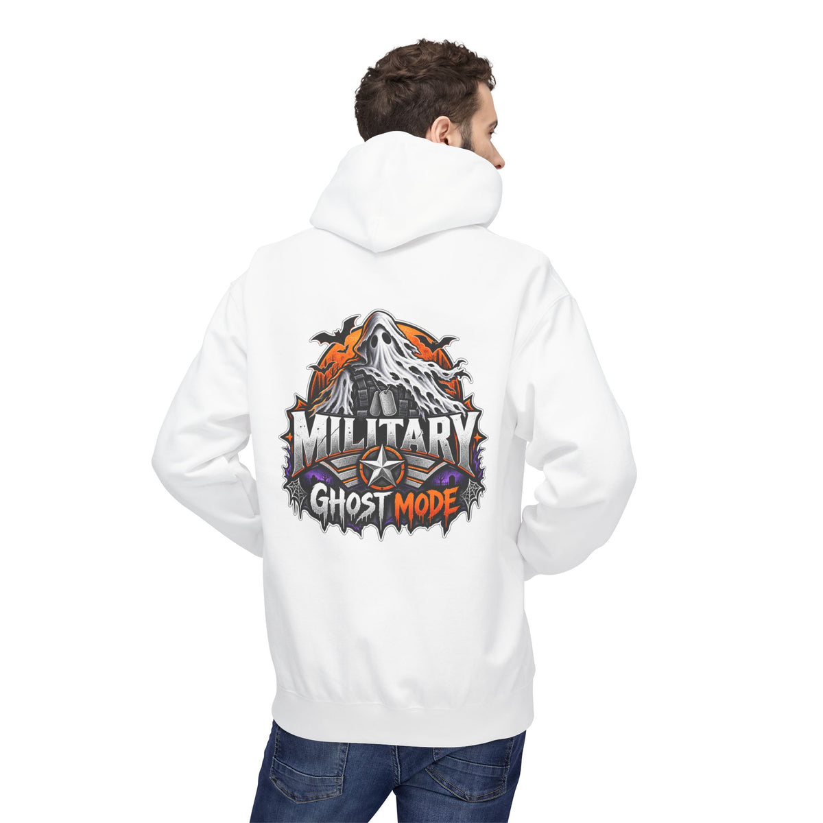Halloween Military Ghost Mode Hoodie