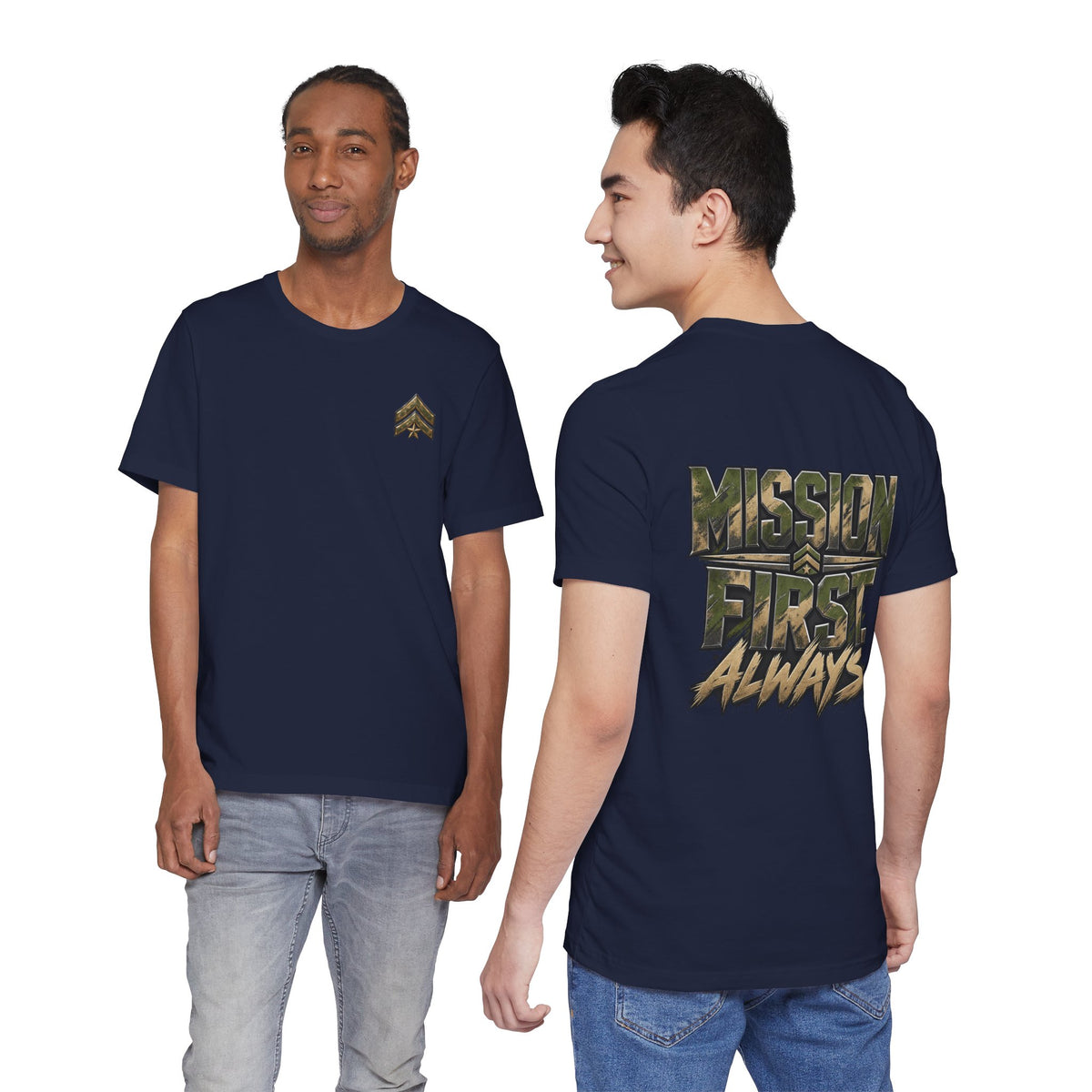 Military "Mission First Always" T-Shirt