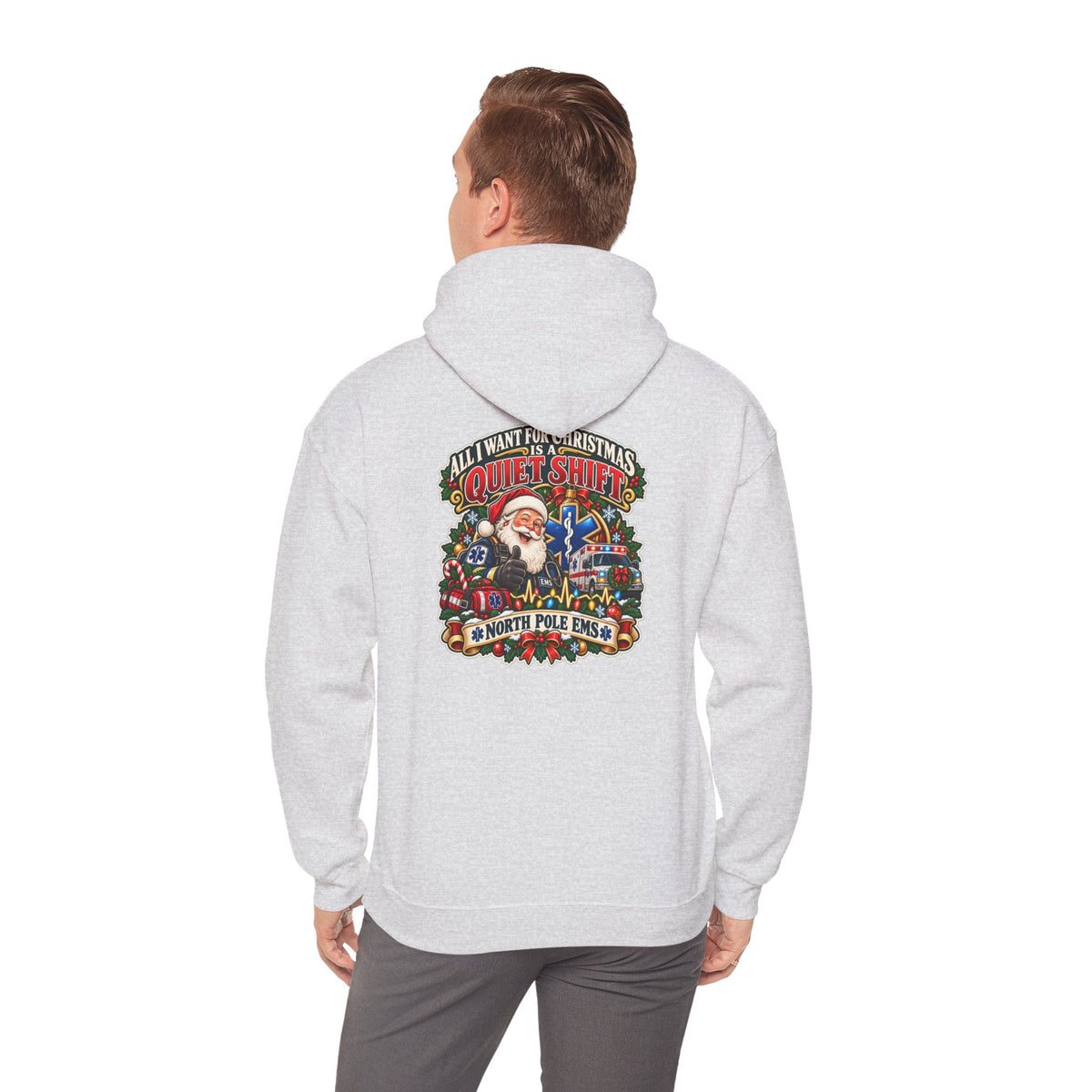Christmas EMS 'All I Want for Christmas is a Quiet Night' Hoodie