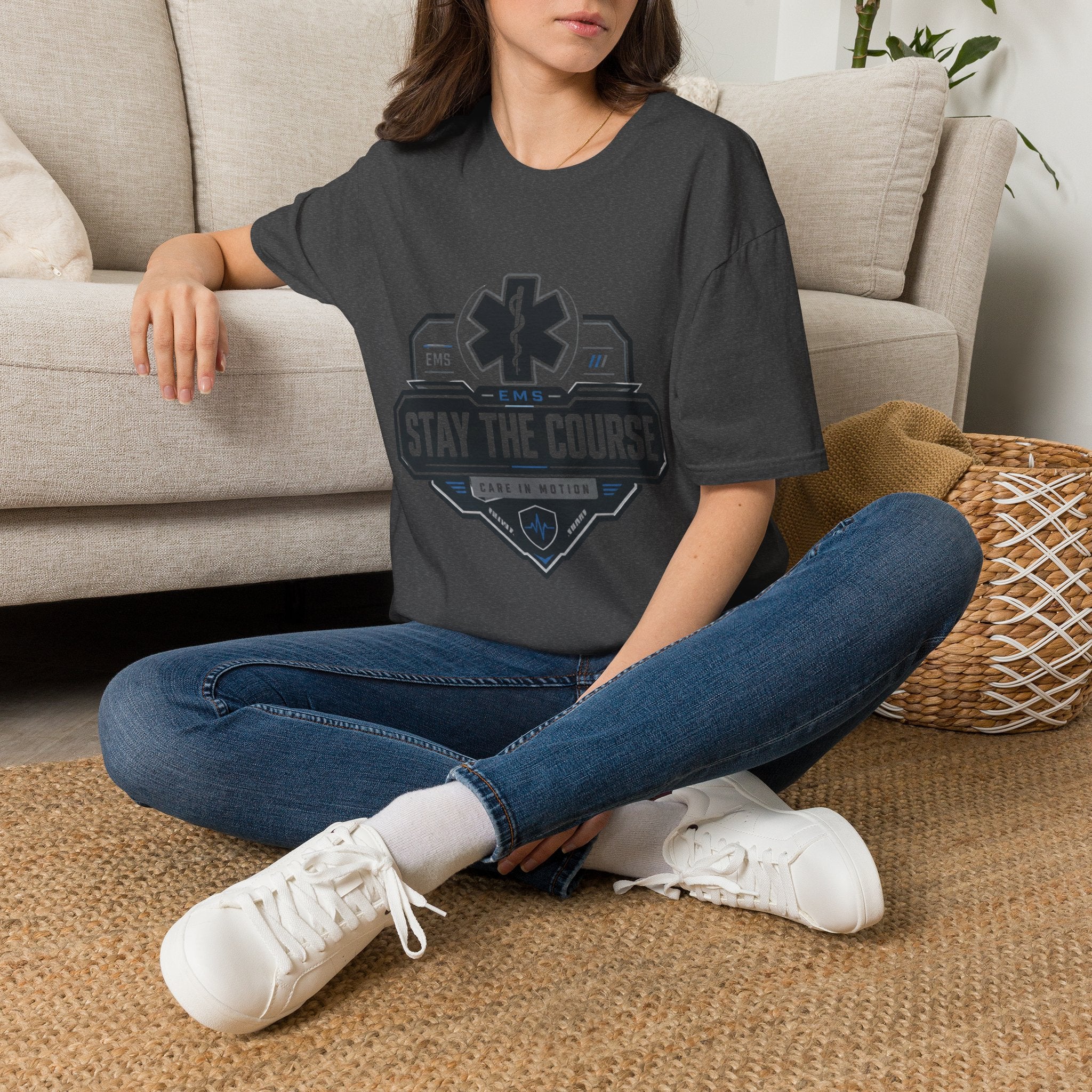 EMS 'Stay the Course' T-Shirt — Paramedic-EMT Pride Tee