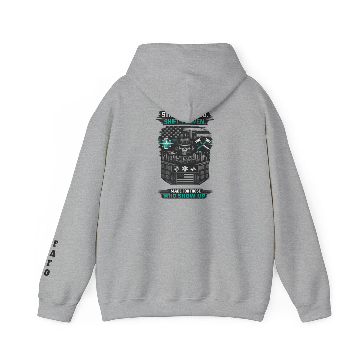 Retro EMS Hoodie — 'Made For Those Who Work Shift Work In EMS
