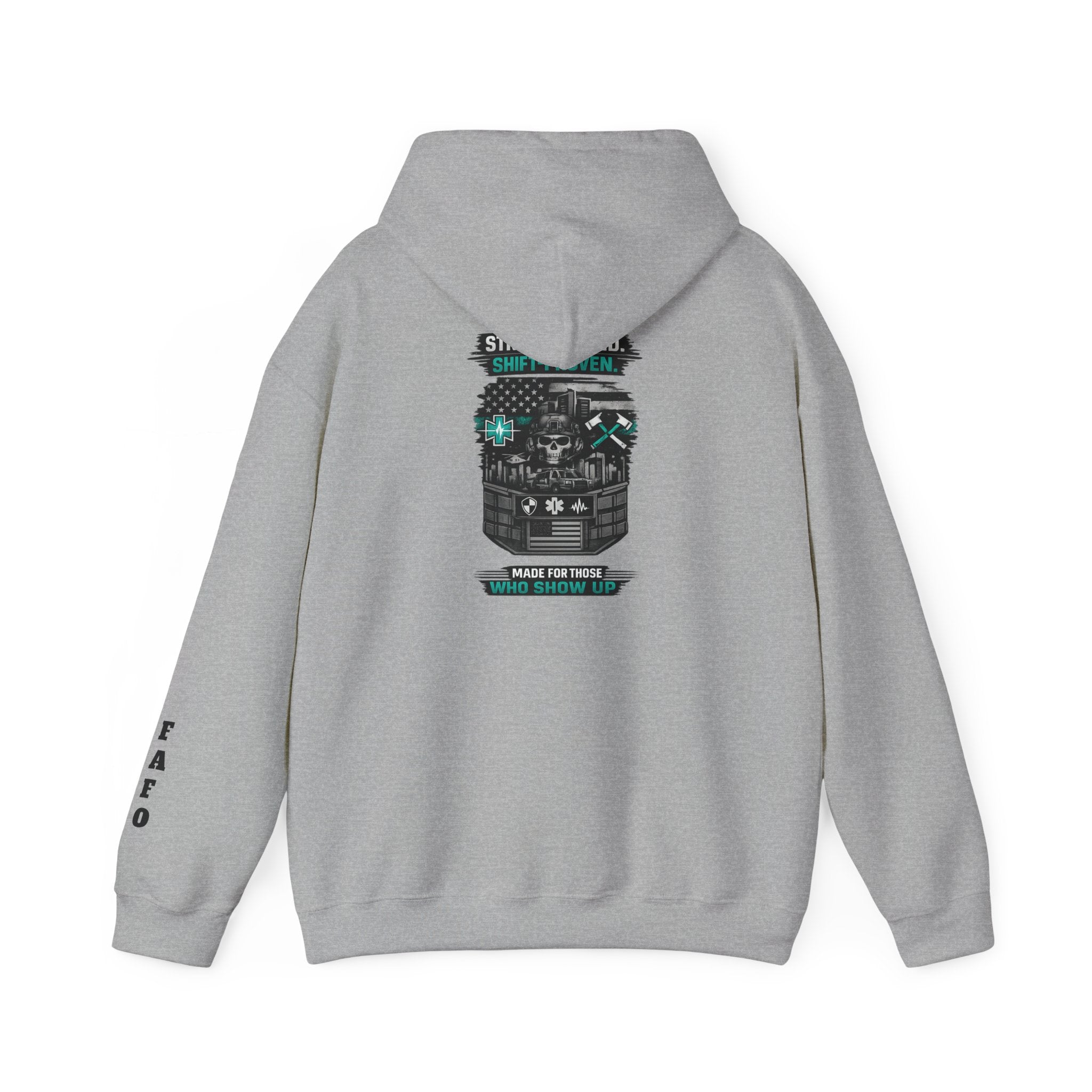 Retro EMS Hoodie — 'Made For Those Who Work Shift Work In EMS