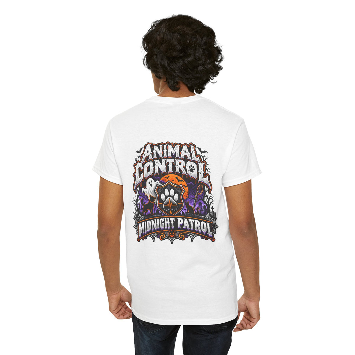 Halloween Animal Control "Midnight Patrol" T‑Shirt