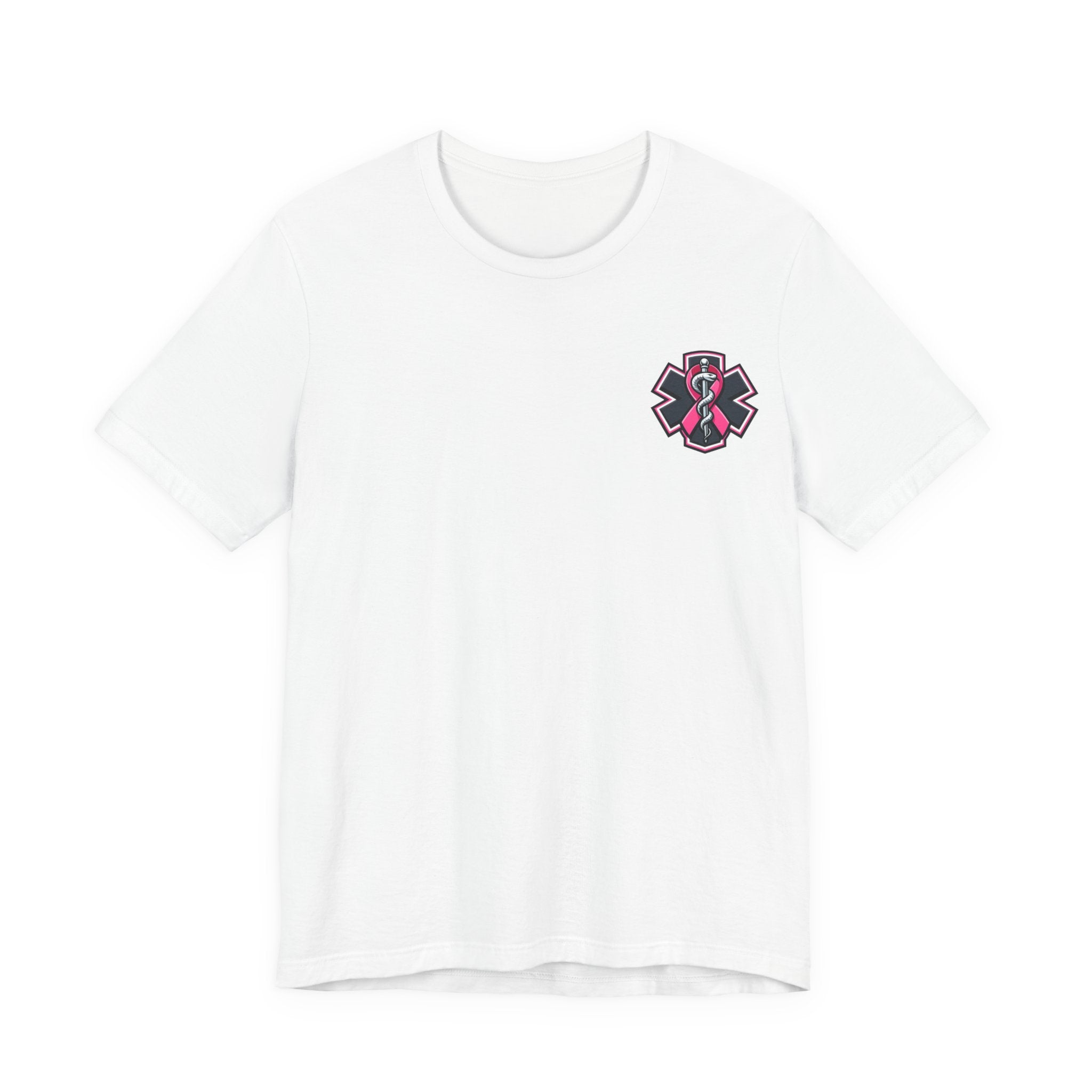 No One Fights Alone – Breast Cancer Awareness EMS T-Shirt
