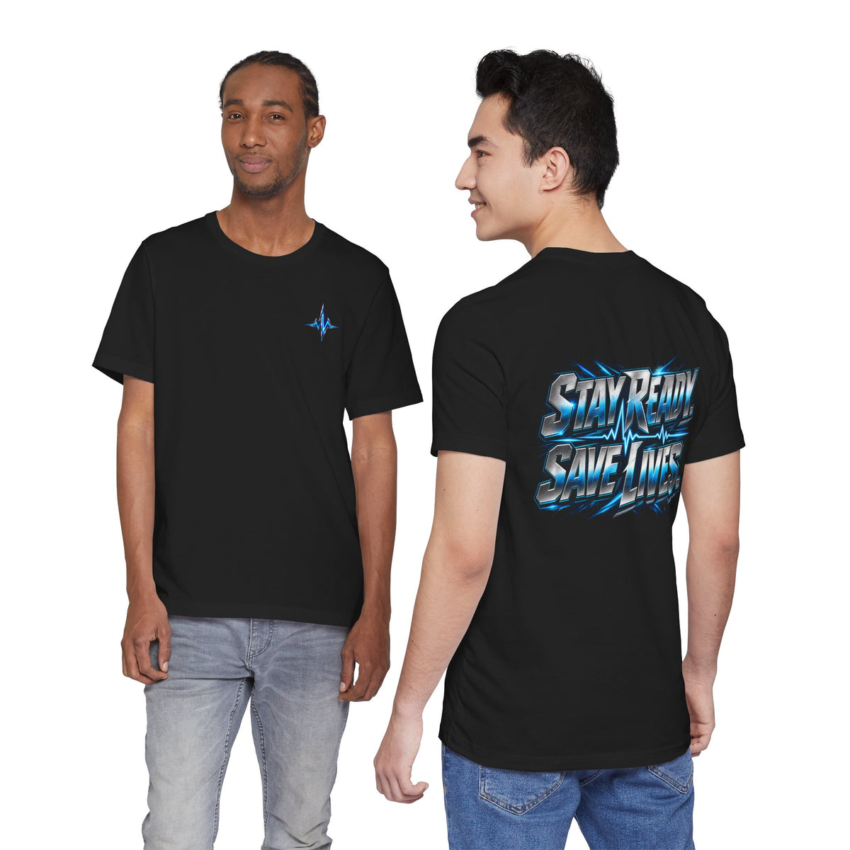 EMS "Stay Ready Save Lives" T‑Shirt